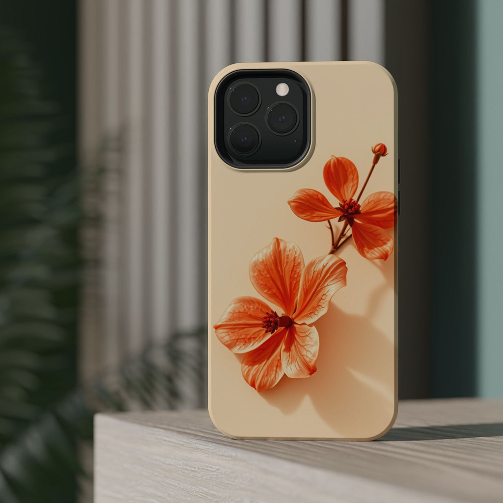 iPhone Floral Ink Wash Pastel Kawaii Slim Everyday Designer Case · iPhone Case