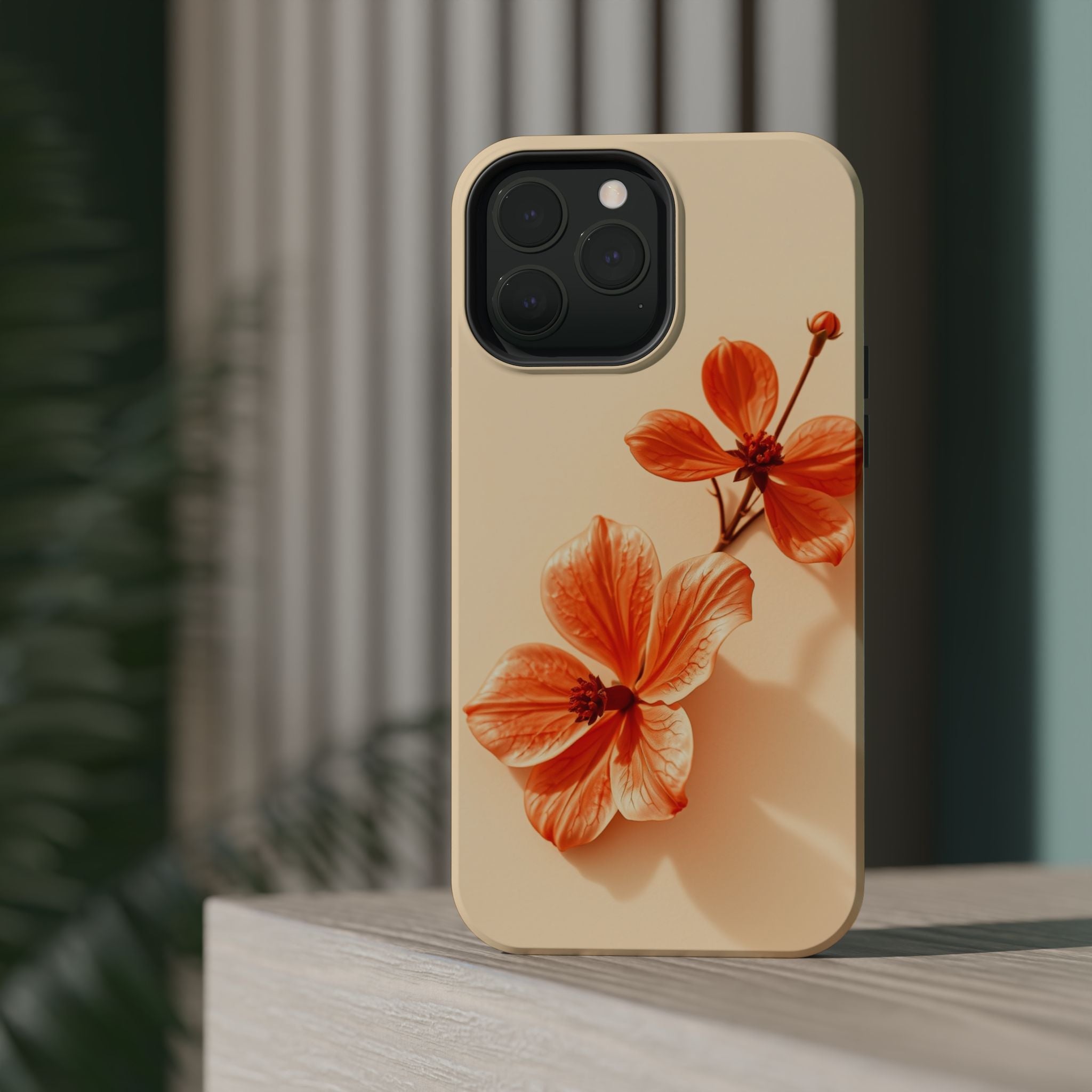 iPhone Floral Ink Wash Pastel Kawaii Slim Everyday Designer Case · iPhone Case