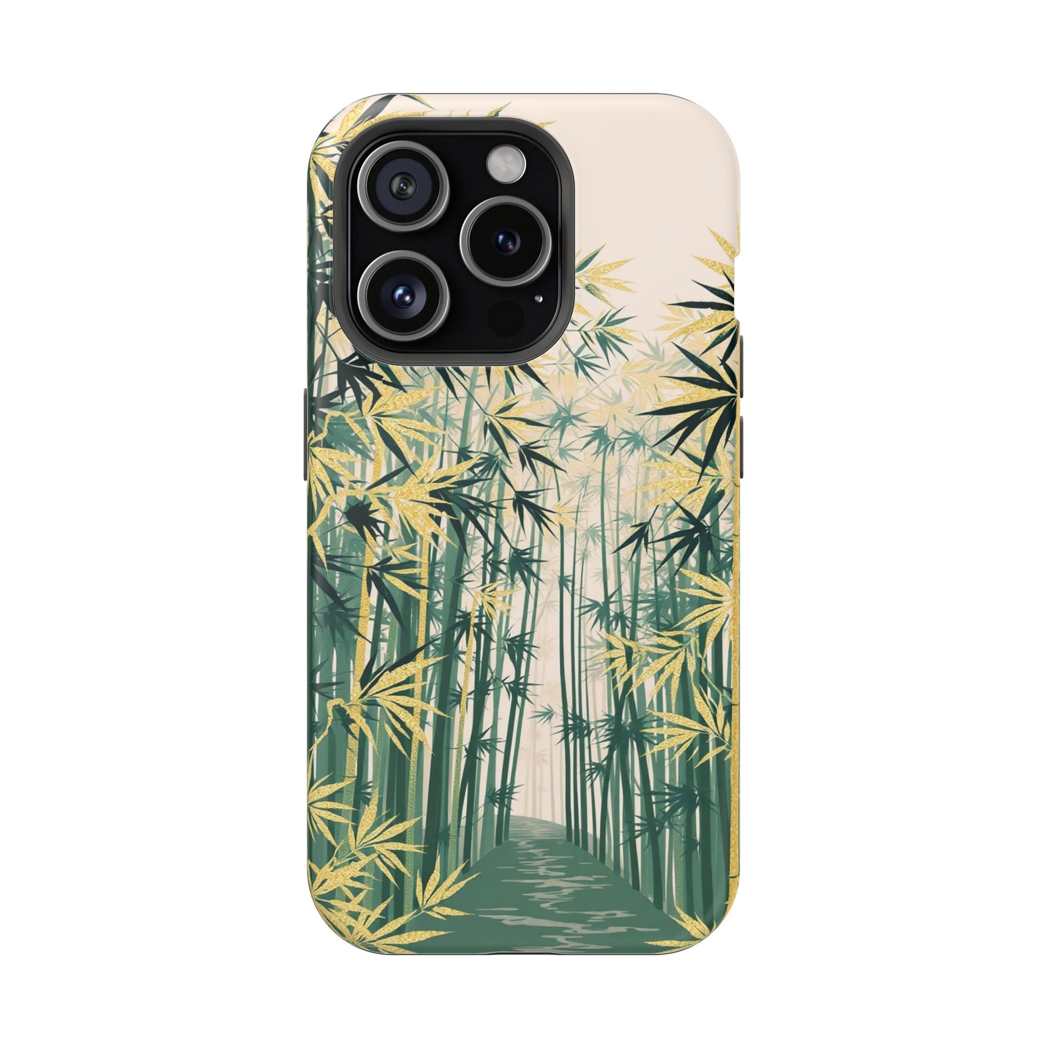 iPhone Serene Bamboo Grove Design Bold Modern Everyday Snap Case · iPhone Case