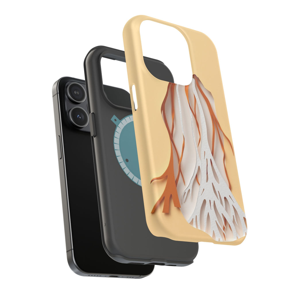 iPhone Mangrove Roots Paper Cut Art Slim Everyday Designer Case · iPhone Case