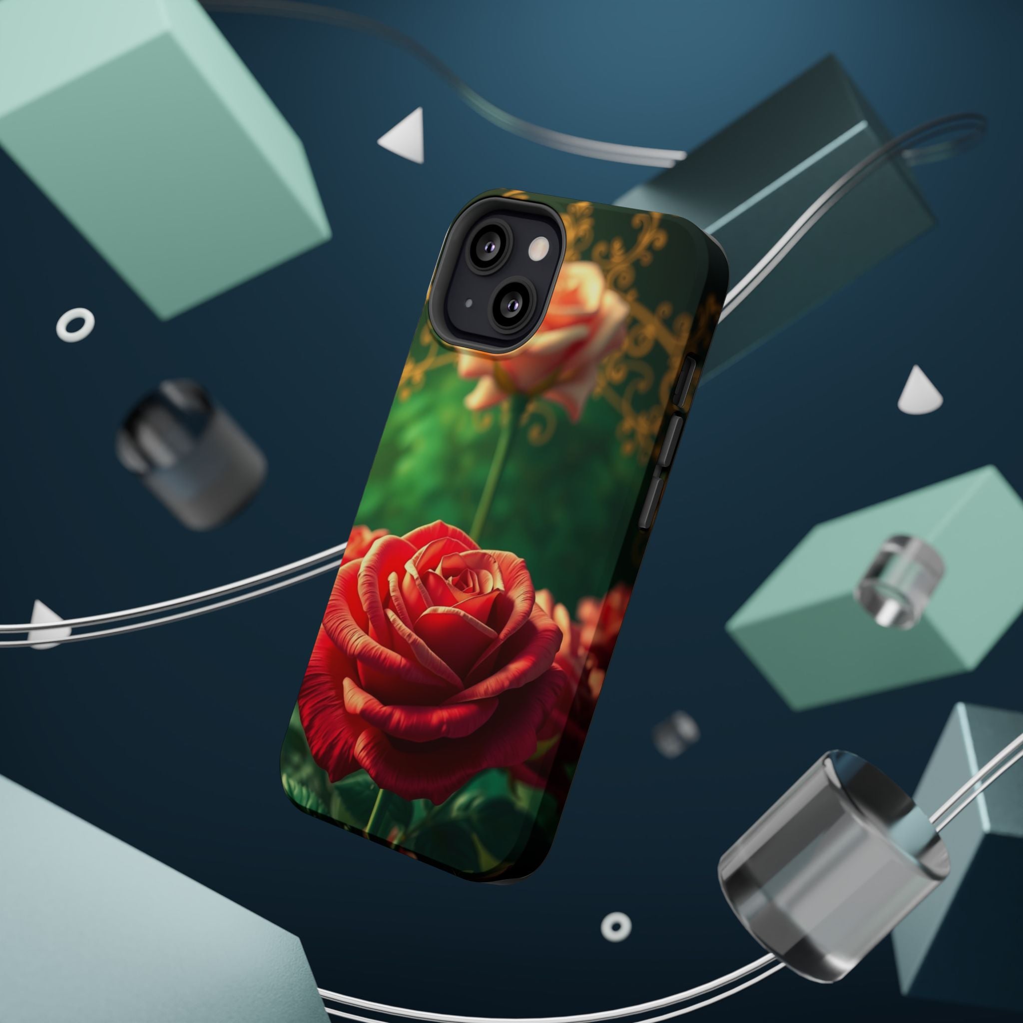 iPhone Rose Garden Enchanted Art Bold Modern Everyday Snap Case · iPhone Case