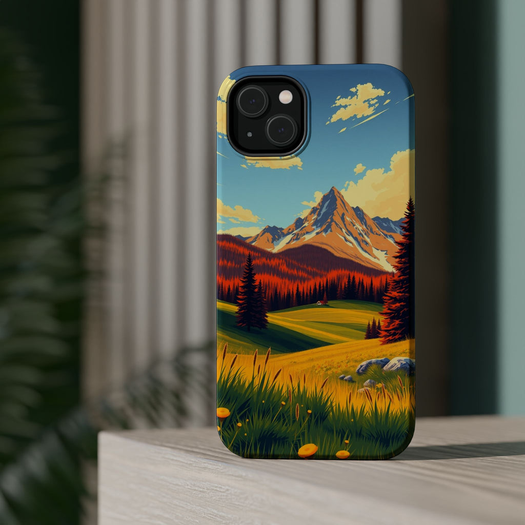 iPhone Radiant Alpine Meadow Design Slim Everyday Designer Case · iPhone Case