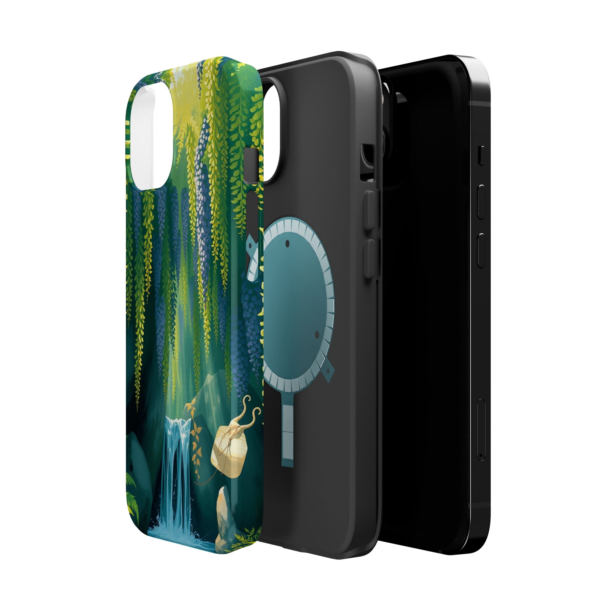 iPhone Wisteria Cascade Mystic Art Bold Modern Everyday Snap Case · iPhone Case