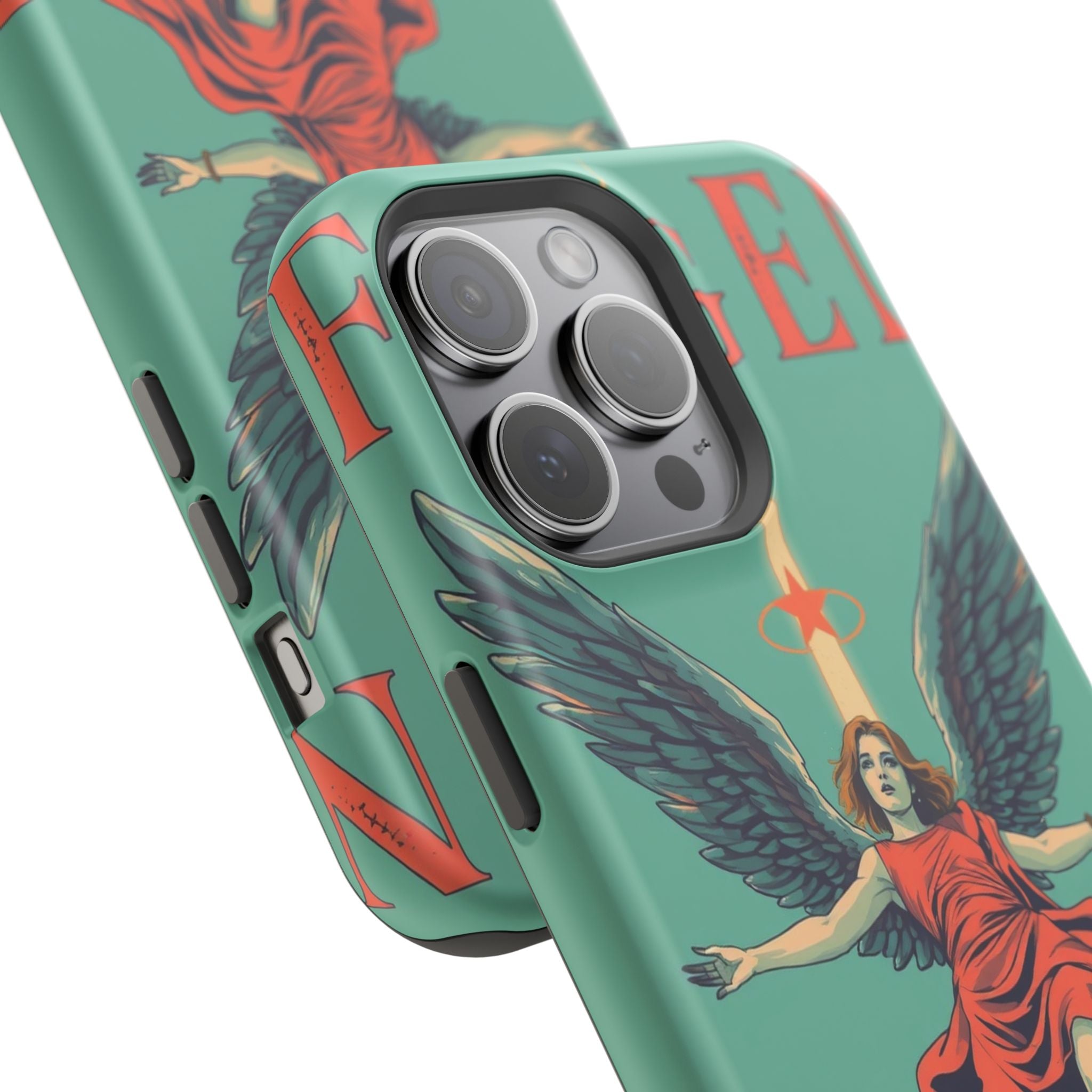 iPhone Radiant Fallen Angel Design Bold Modern Everyday Snap Case · iPhone Case
