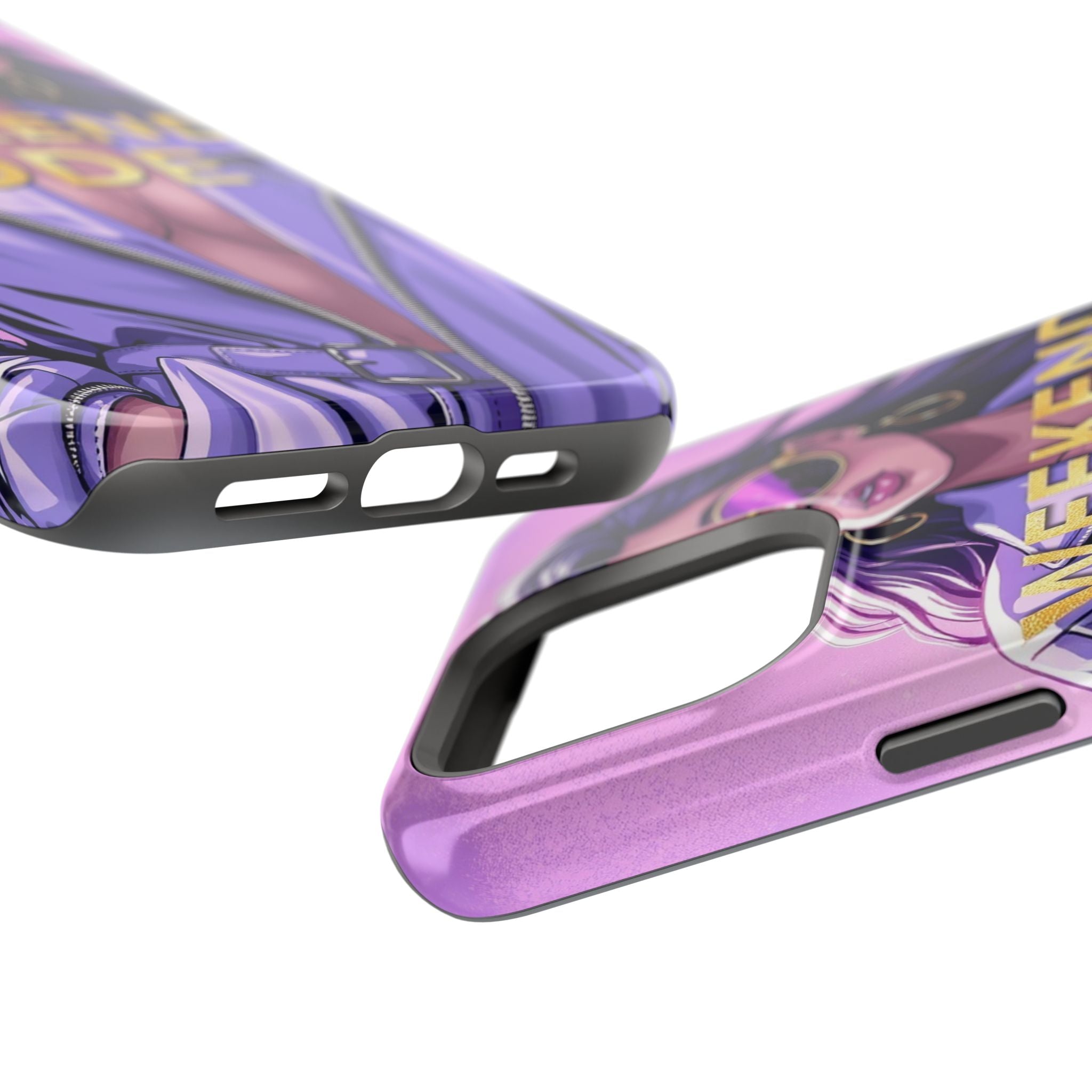 iPhone Lavender And Pearl Weekend Mode On Slim Everyday Designer Case · iPhone C