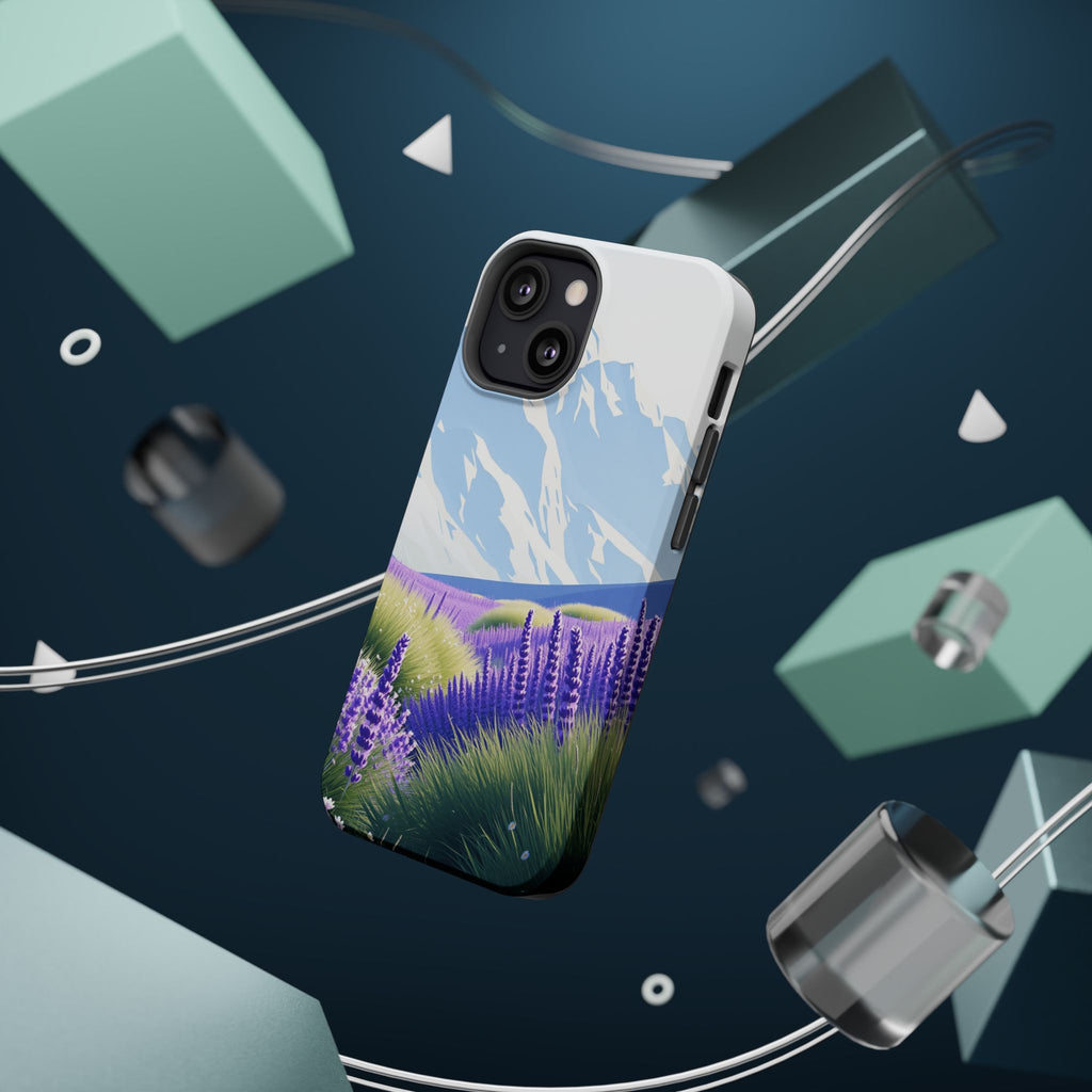 iPhone Alpine Meadow Electric Art 10 Slim Everyday Designer Case · iPhone Case