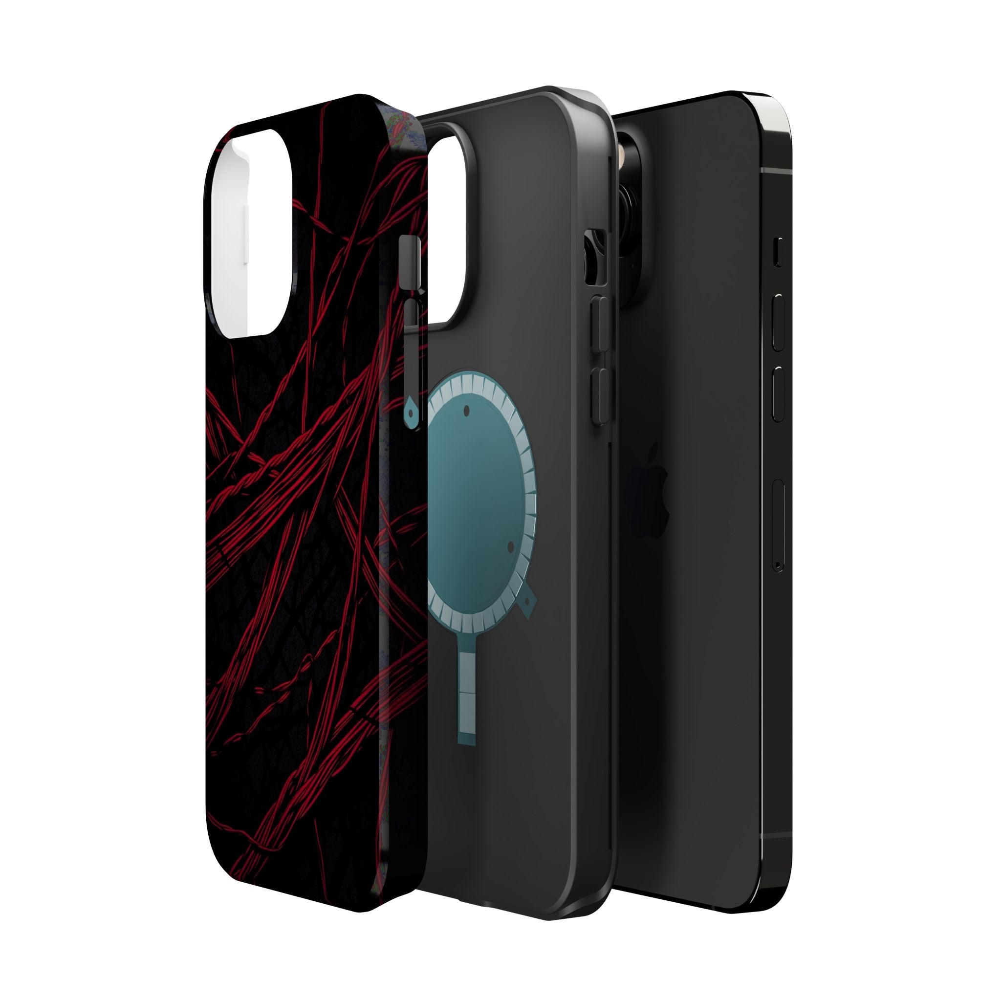 iPhone Thread Pattern Electric Art Bold Modern Everyday Snap Case · iPhone Case