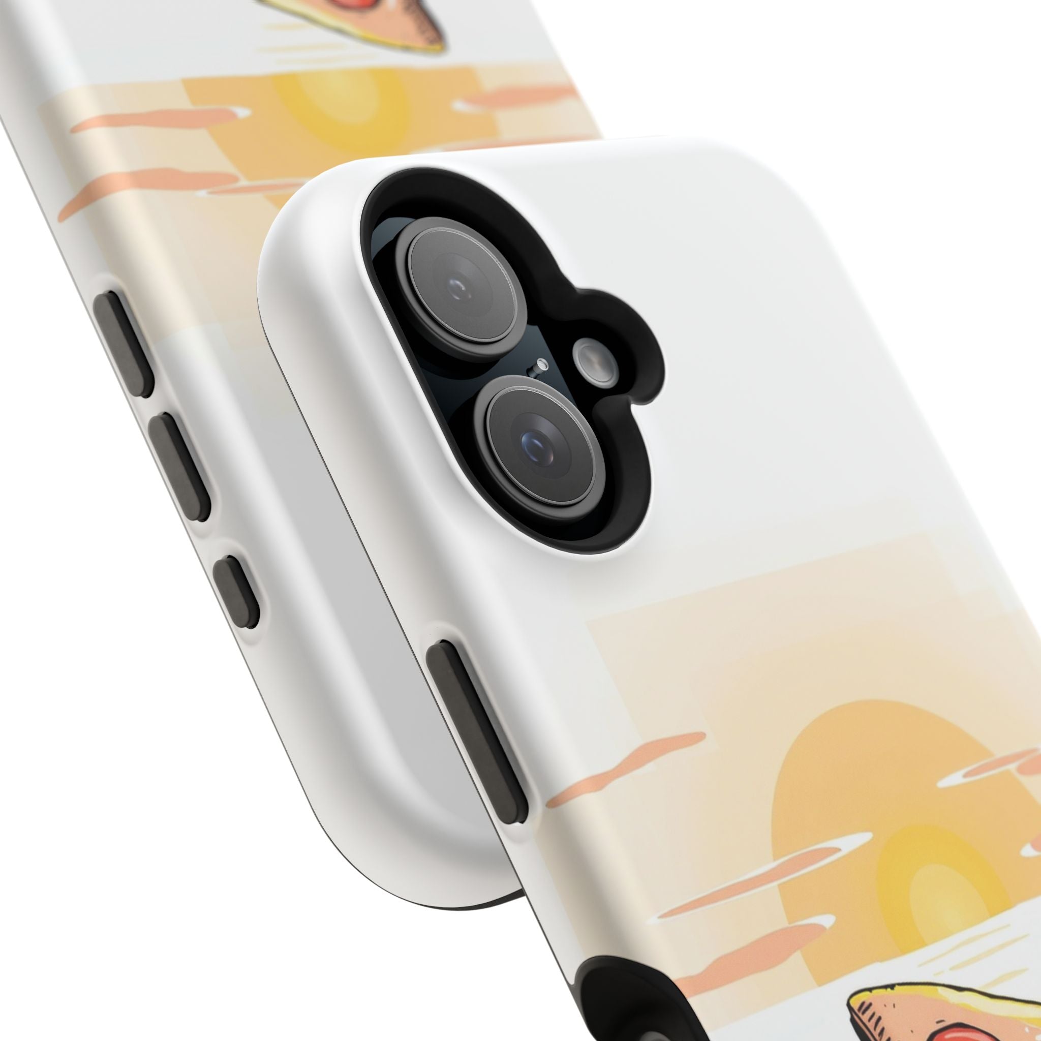 iPhone Earthy Pizza Slice Sunset Design Slim Everyday Designer Case · iPhone Cas