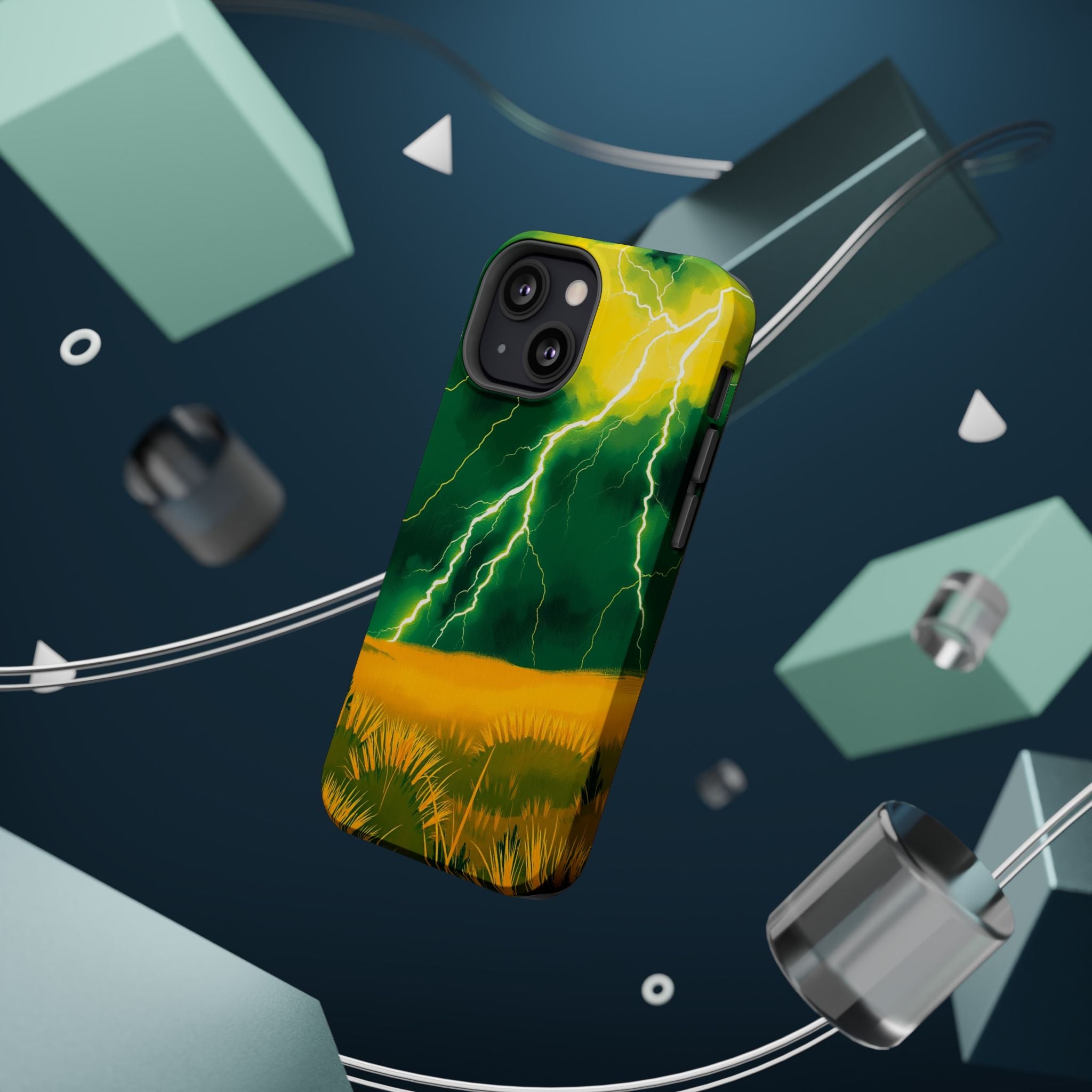 iPhone Vibrant Prairie Lightning Design Slim Everyday iPhone Designer · iPhone C