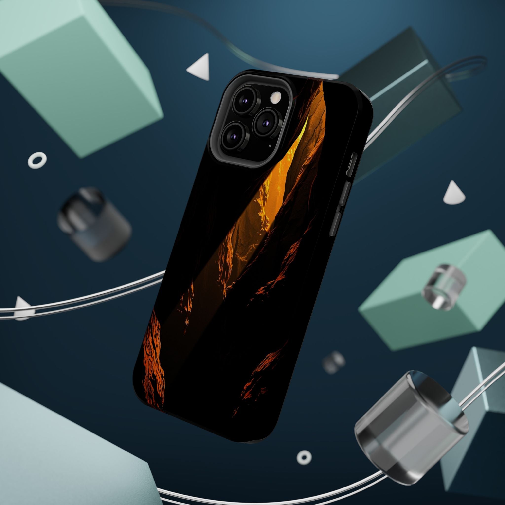 iPhone Chromatic Aberration Dark Gothic Ink Slim iPhone Everyday · iPhone Case