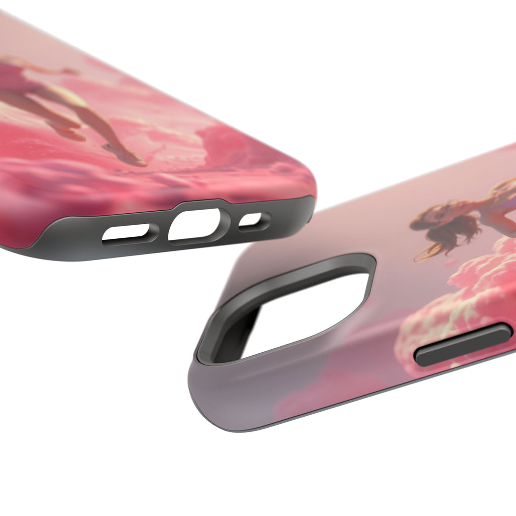iPhone on Fumes 3D Digital Bold Modern Everyday Snap Case · iPhone Case