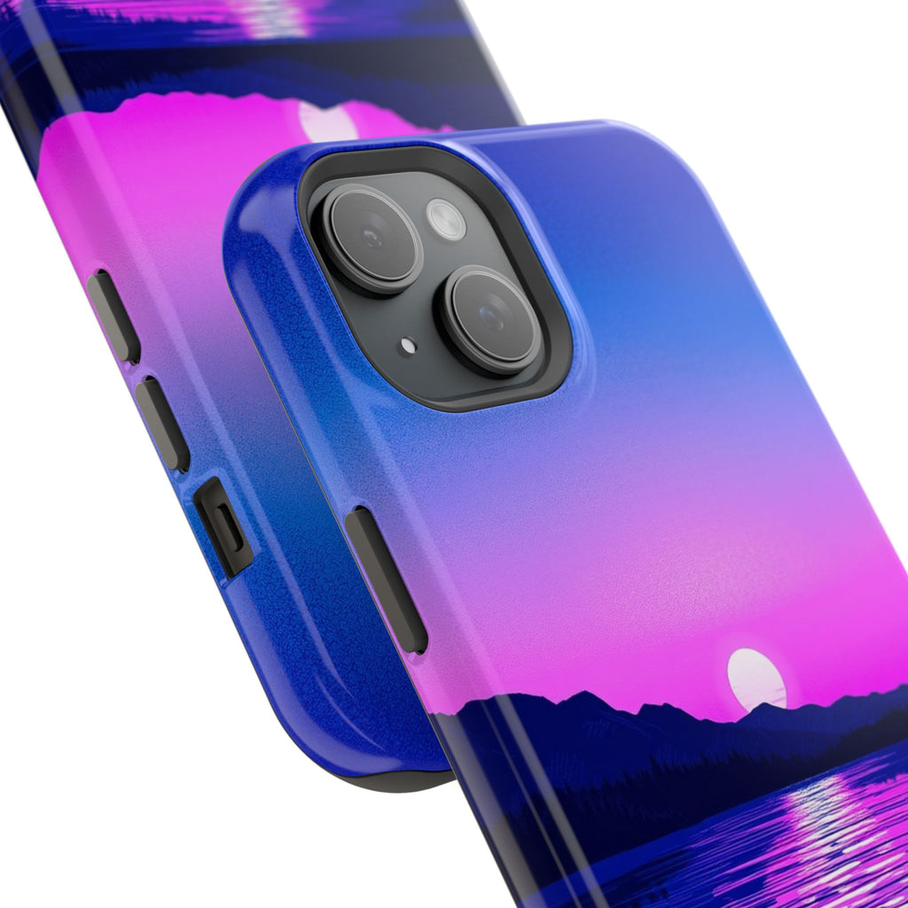 iPhone Indigo And Violet Lake at Twilight Slim iPhone Everyday Designer · iPhone