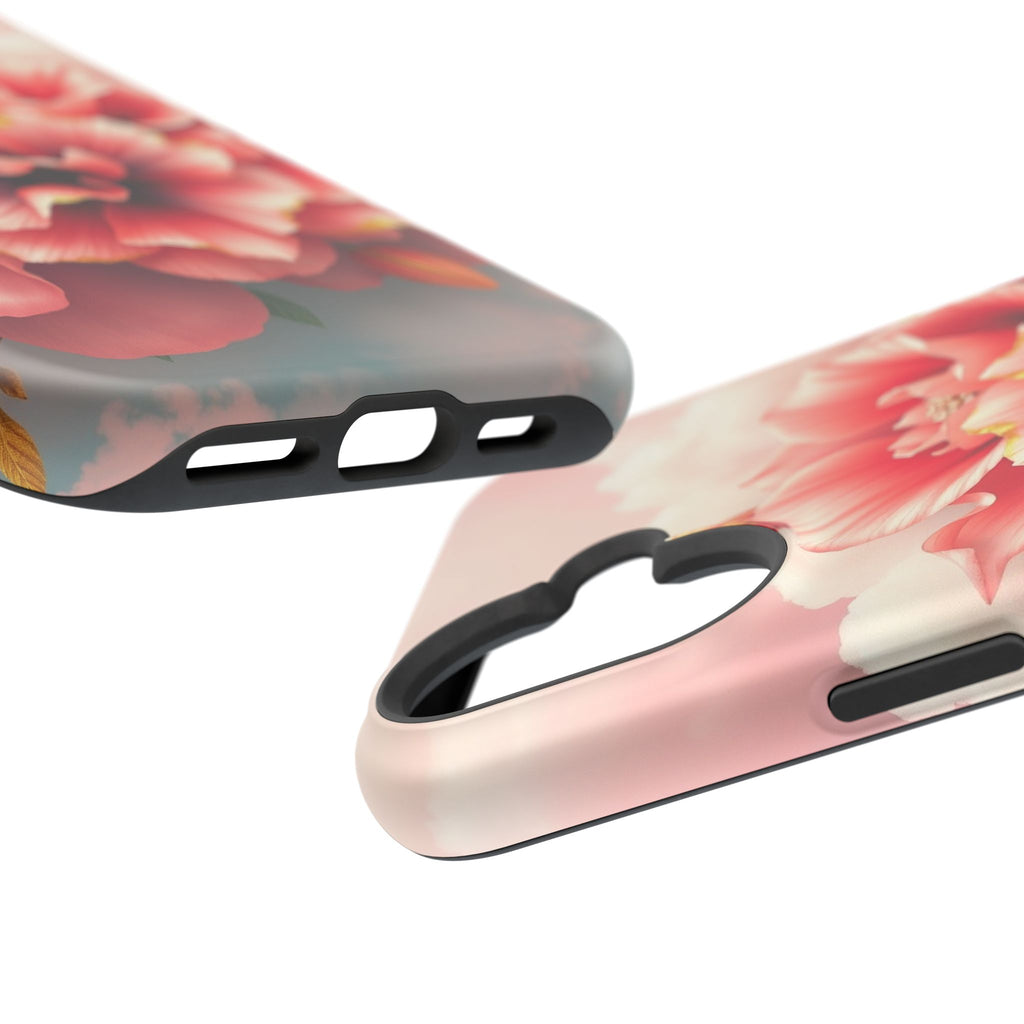 iPhone Pastel Floral Cloud Gold Foil Luxury Slim iPhone Everyday · iPhone Case