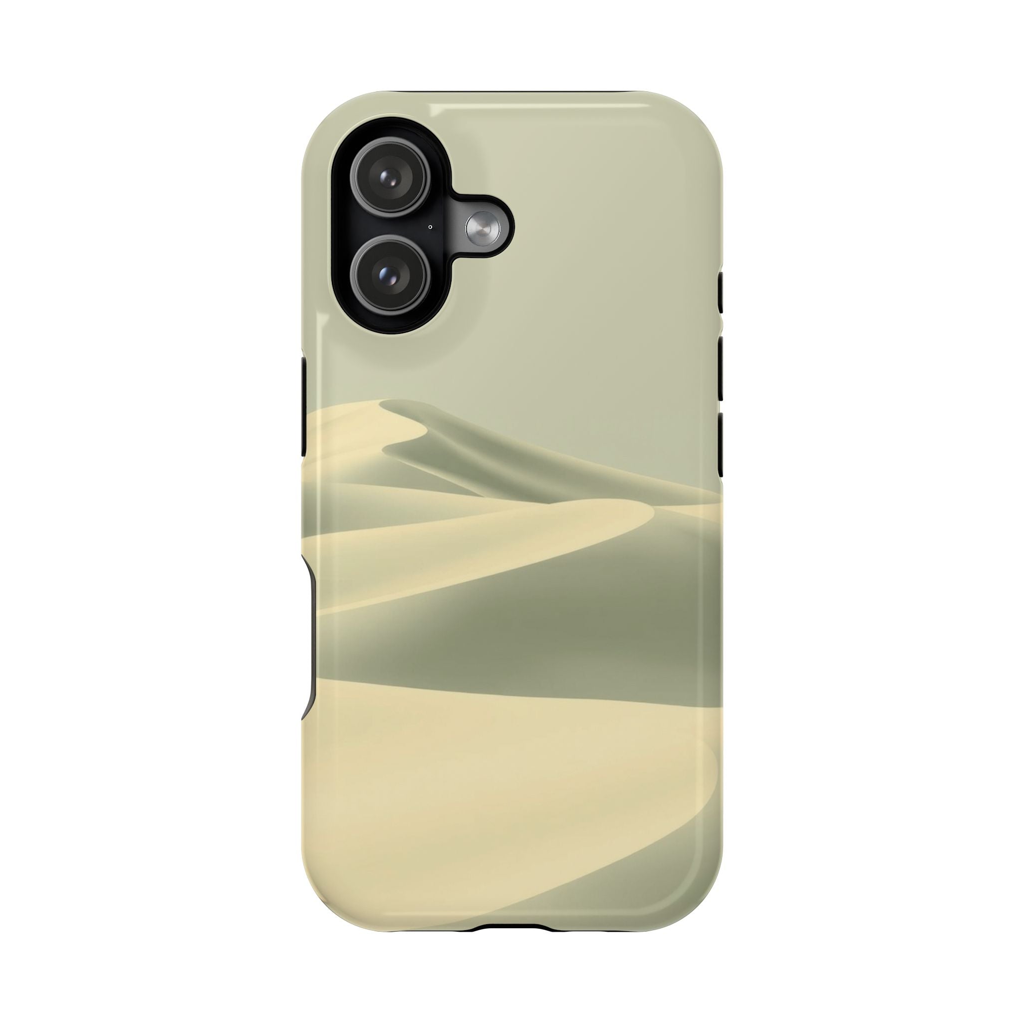 iPhone Sage And Ivory Desert Dunes Bold Modern Everyday Snap Case · iPhone Case