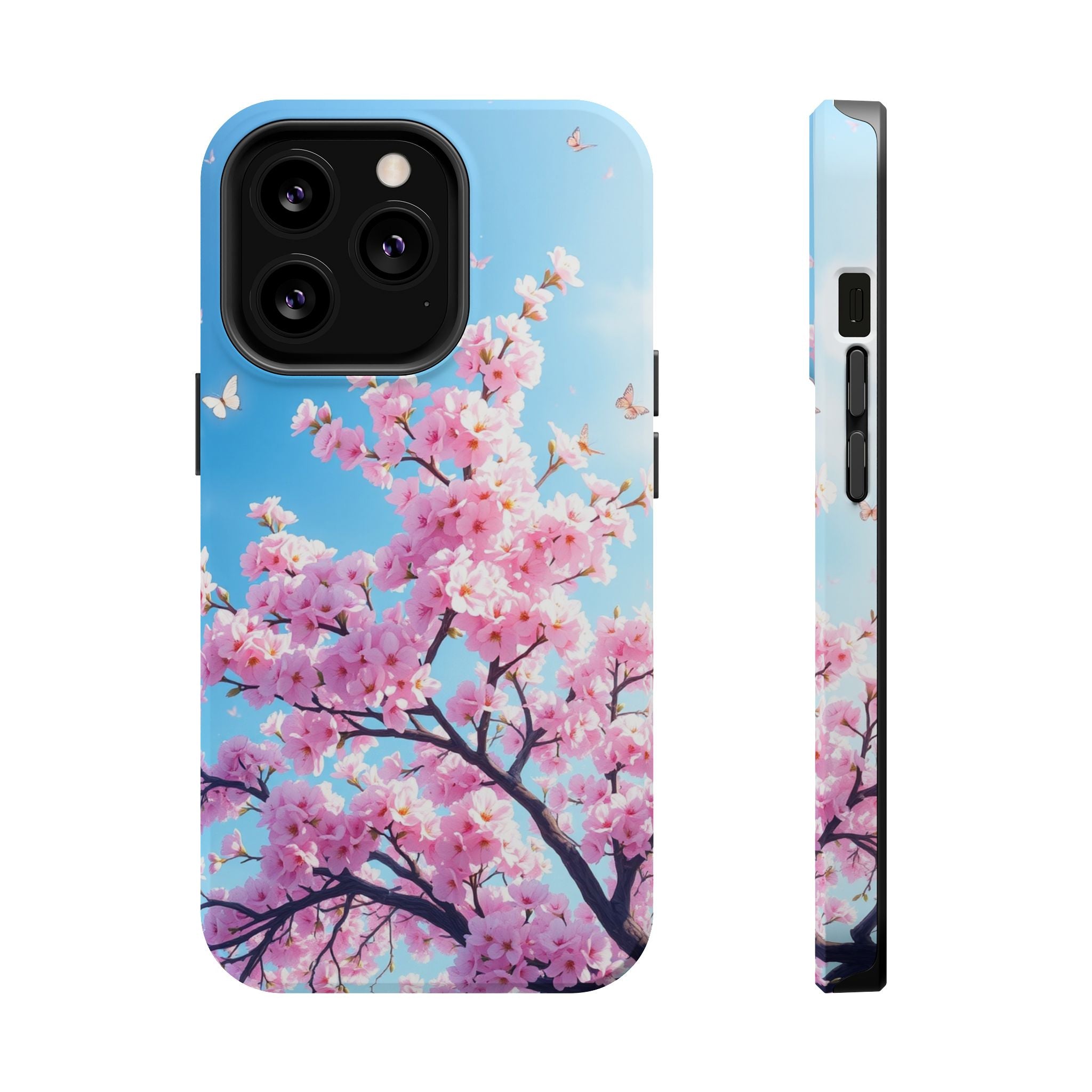iPhone Cherry Blossom Floral Slim Everyday Designer Case · iPhone Case