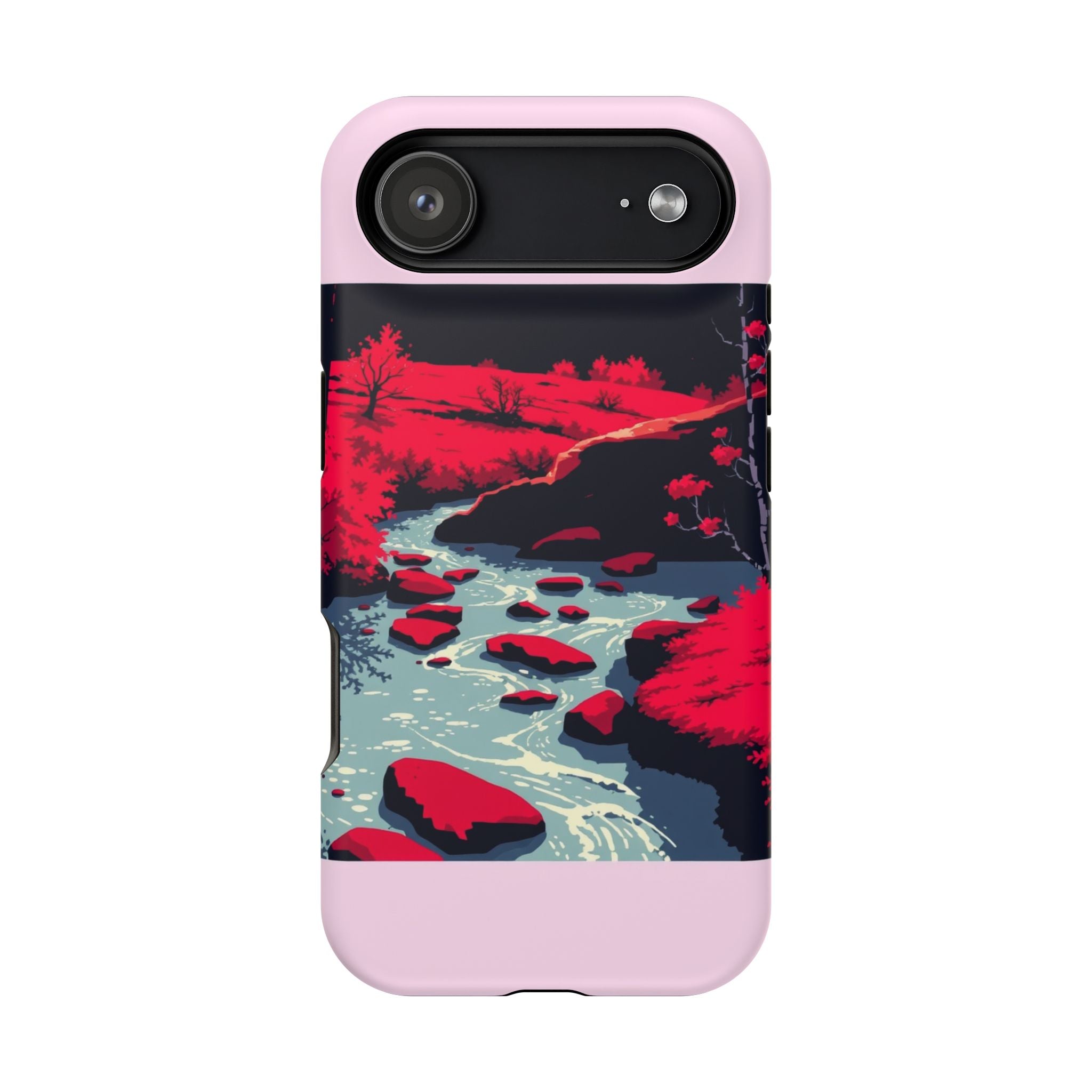 iPhone Spring Creek Cinematic Art 13 Slim Everyday Designer Case · iPhone Case