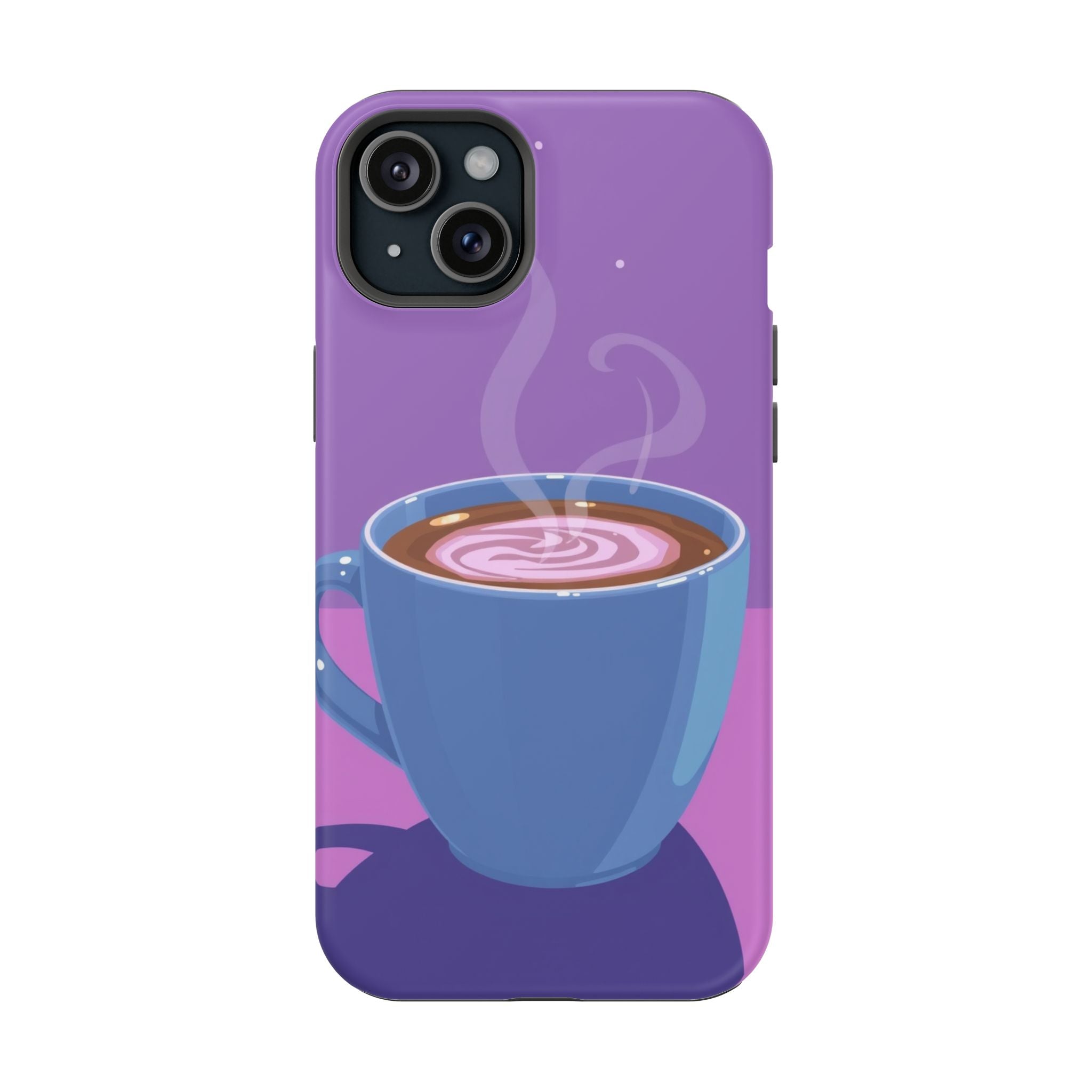 iPhone Emotional Support Coffee Pixel Art -Bit Soft Finish Everyday Case · iPhon