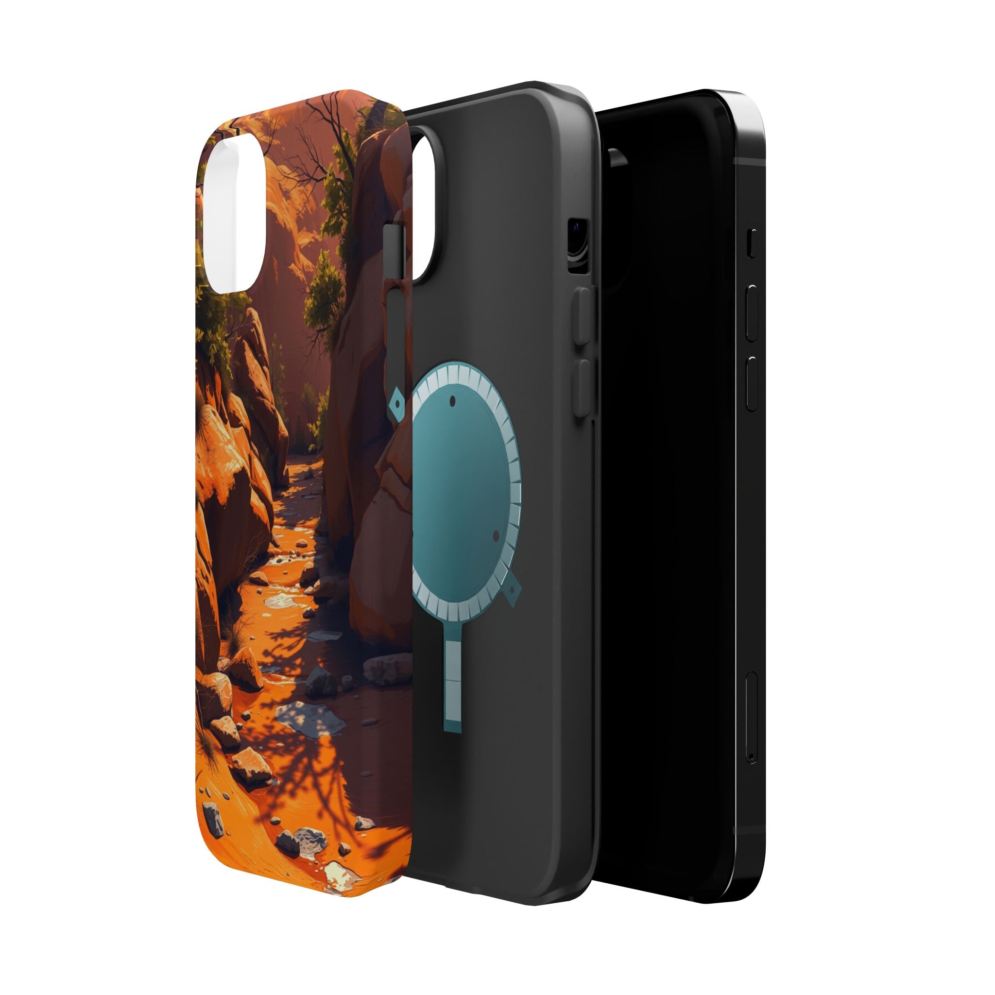 iPhone Spring Creek Bold Art Slim Everyday Designer Case · iPhone Case