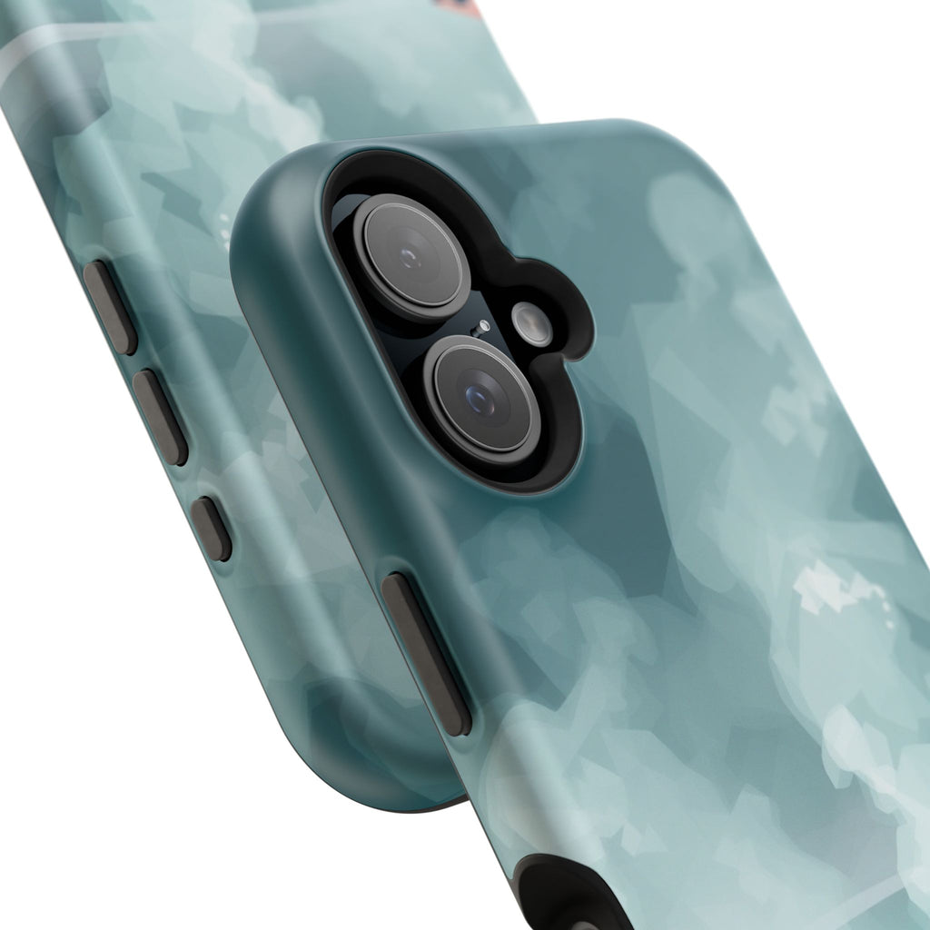 iPhone Mint And Blush Hot Spring Steam Slim Everyday iPhone 10 Designer · iPhone