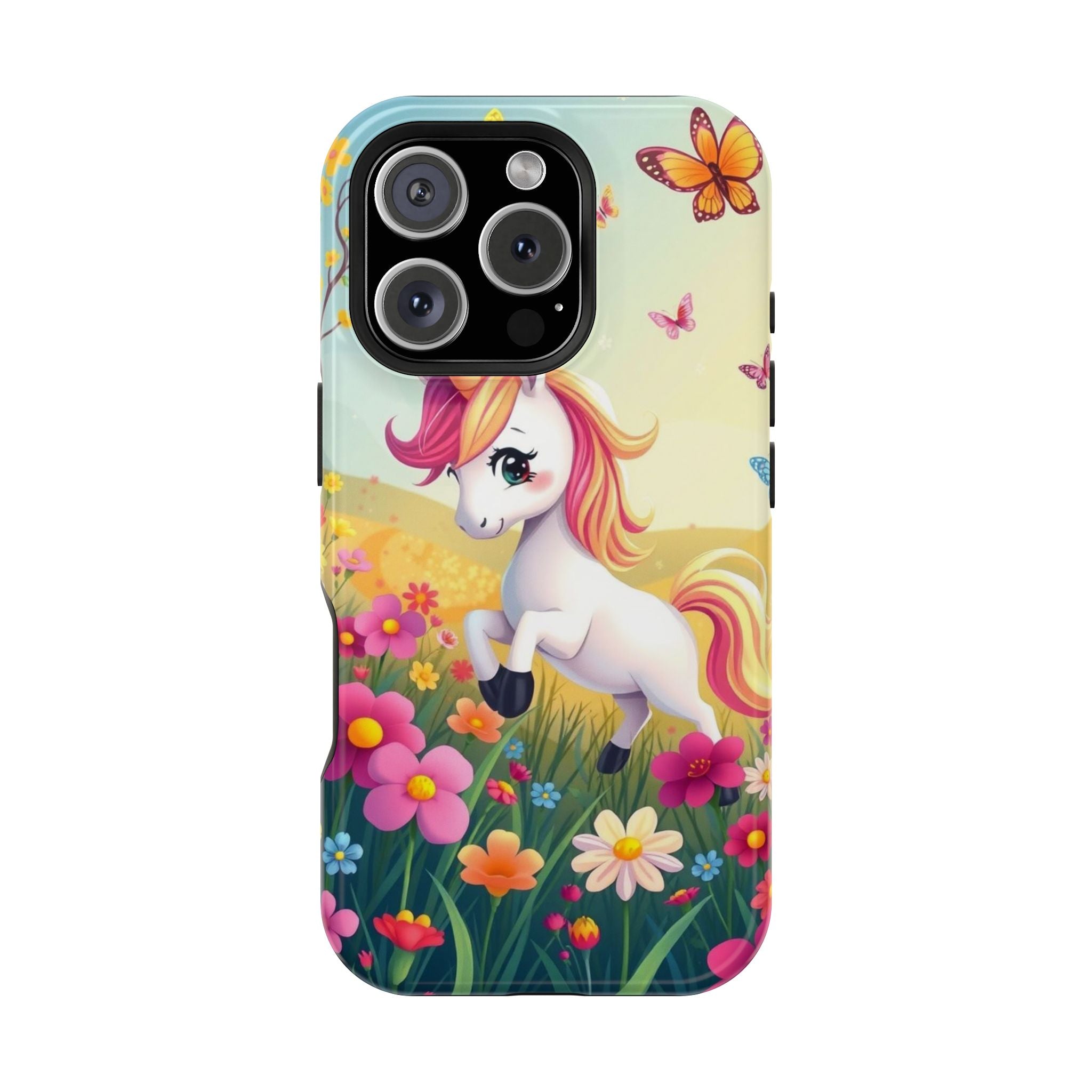 iPhone Magical Meadow Unicorn Kids Fun iPhone Phone Case Gift Slim · iPhone Case