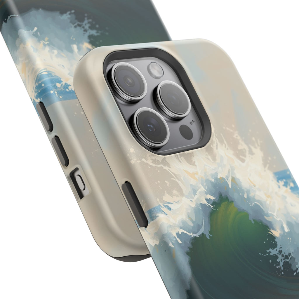 iPhone Radiant Ocean Wave Crash Design Slim Everyday Designer Case · iPhone Case