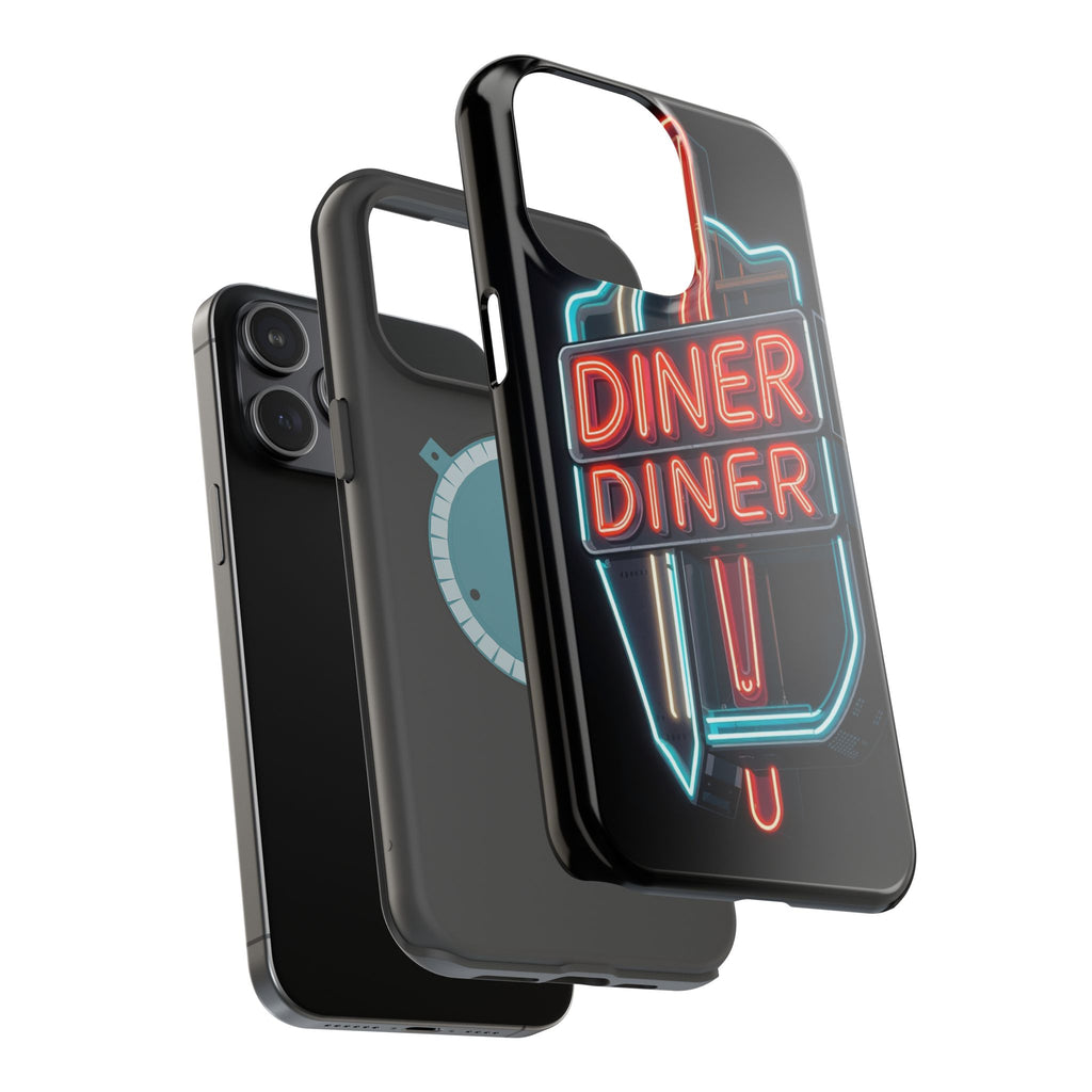 iPhone Neon Diner Sign Electric Art Slim Everyday Designer Case · iPhone Case