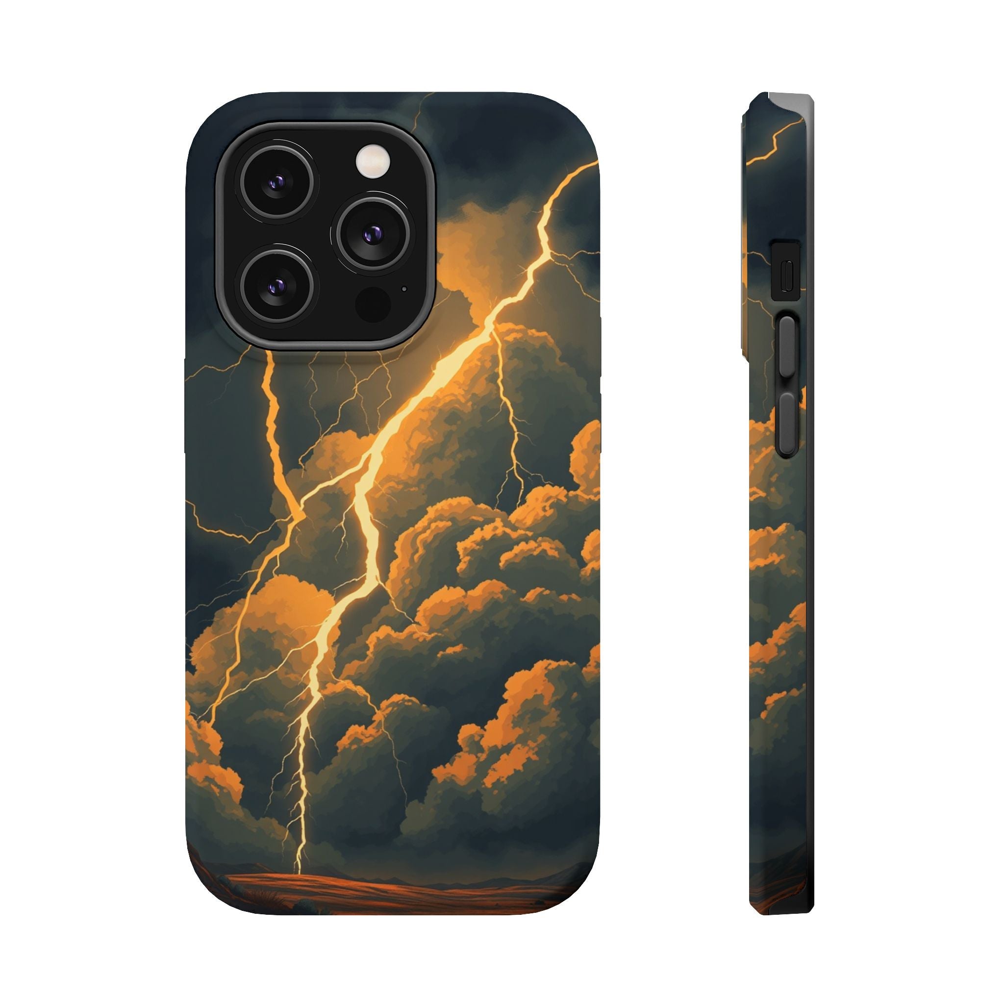 iPhone Vibrant Thunderstorm Sky Design Slim Everyday iPhone 18 Designer · iPhone