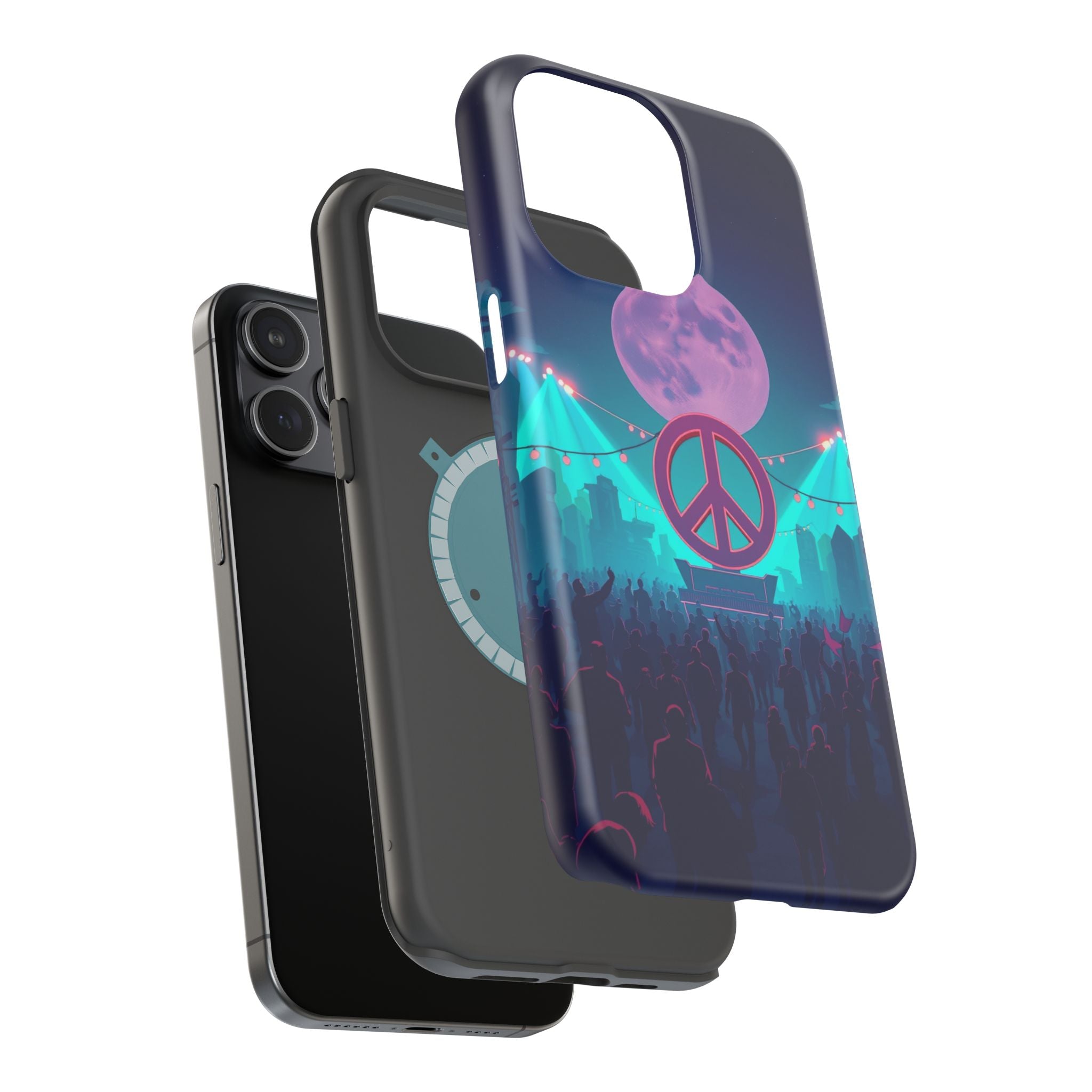 iPhone Woodstock Peace Mystic Art Bold Modern Everyday Snap Case · iPhone Case