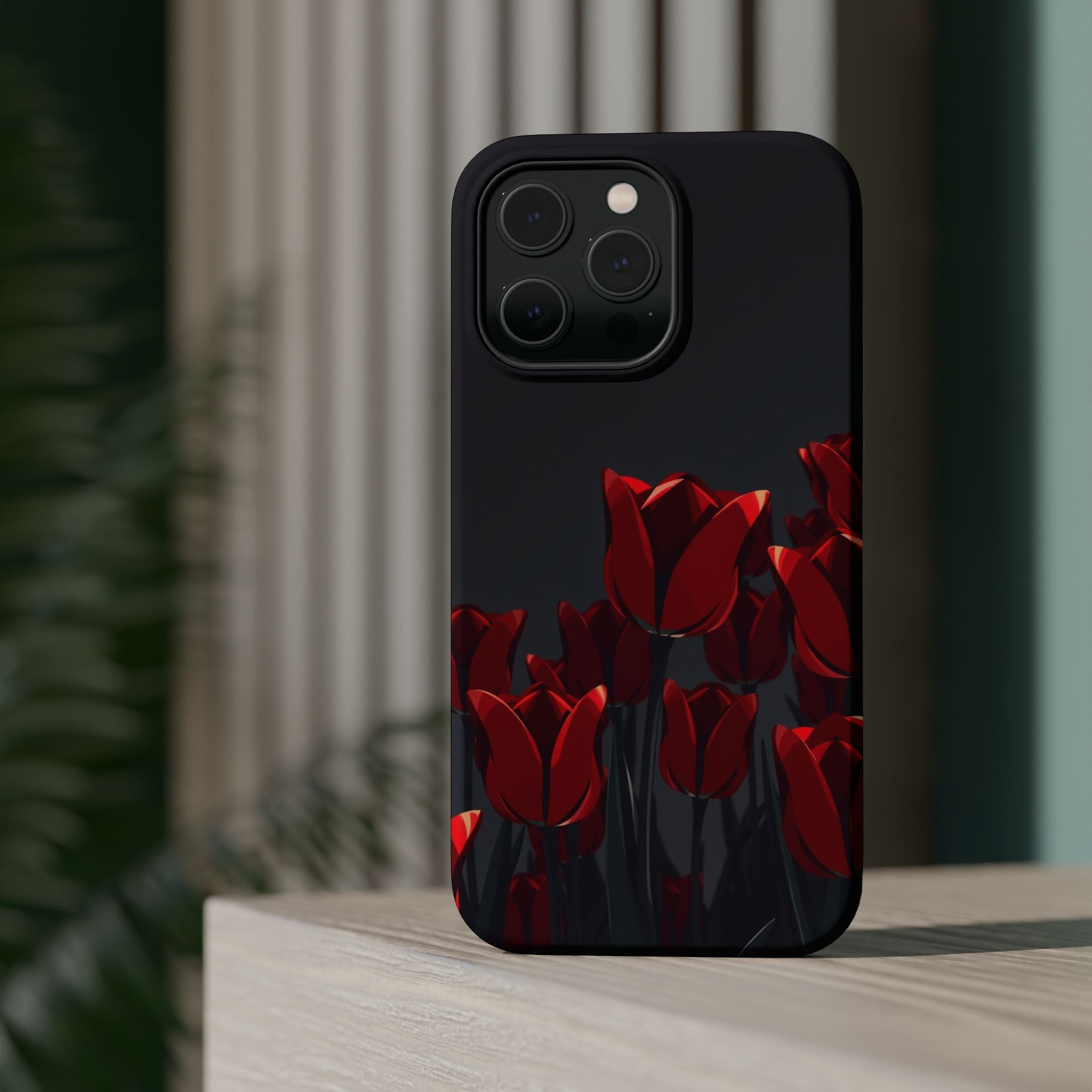 iPhone Tulip Row Mystic Art 10 Slim Everyday Designer Case · iPhone Case