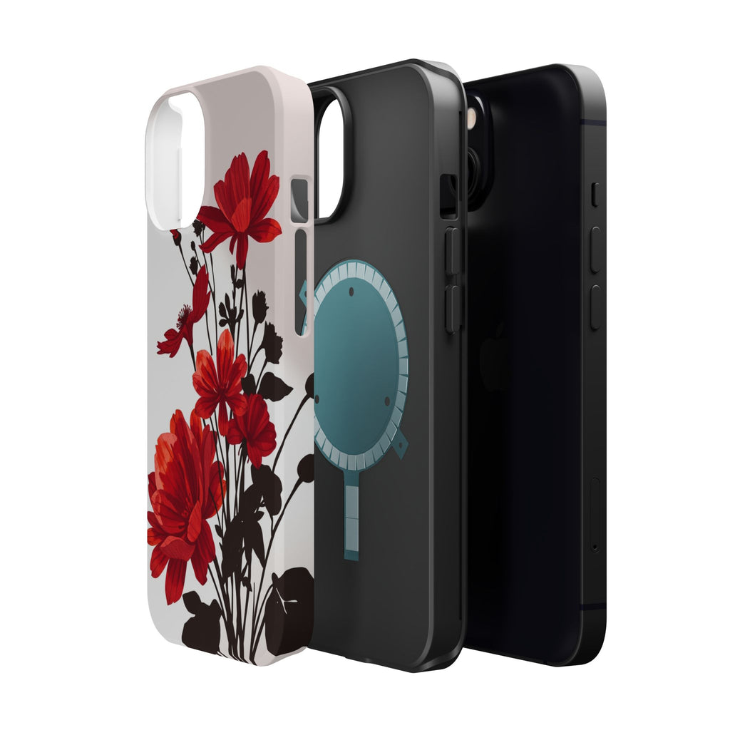 iPhone Floral Silhouette Cinematic Art Slim Snap Case · iPhone Case