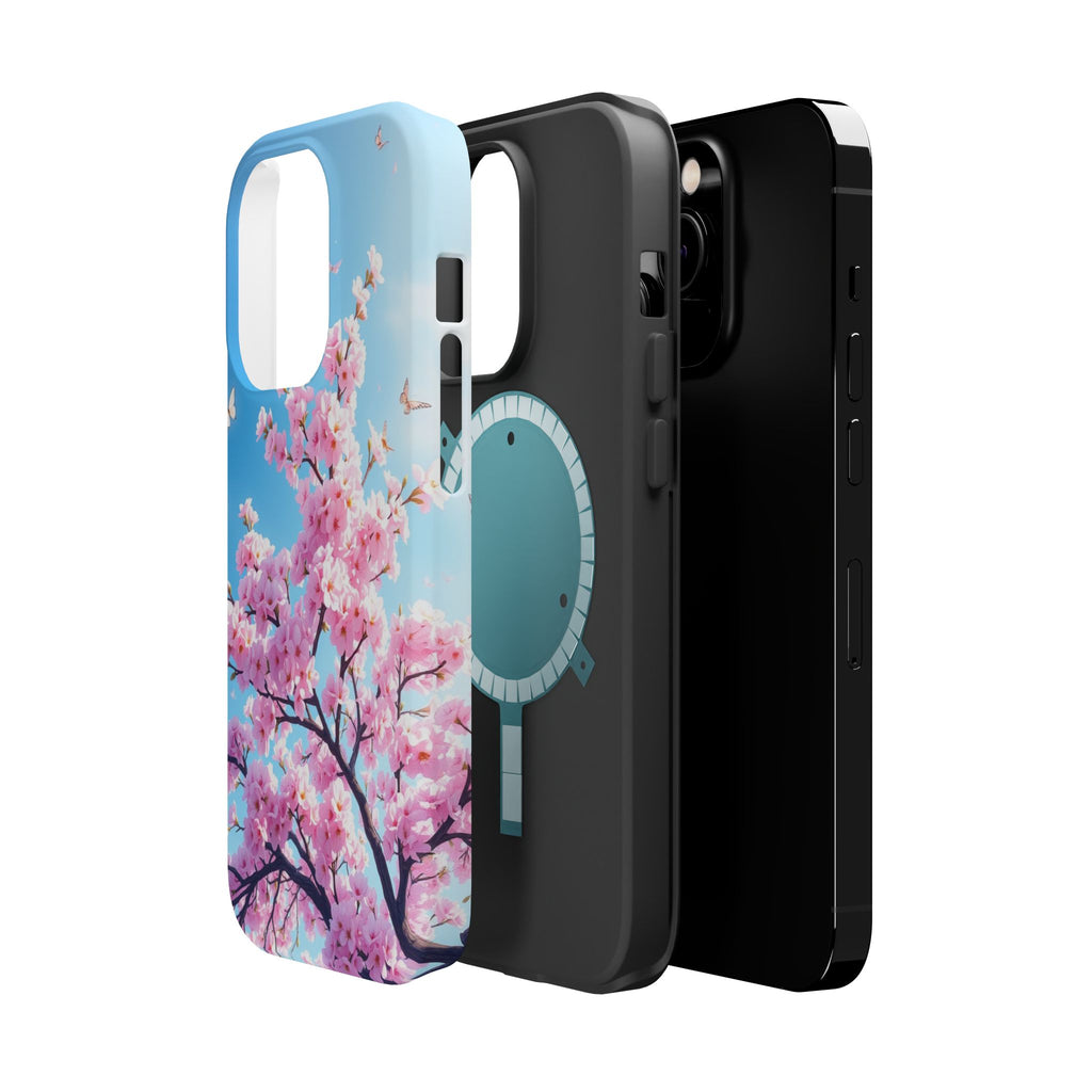 iPhone Cherry Blossom Floral Slim Everyday Designer Case · iPhone Case