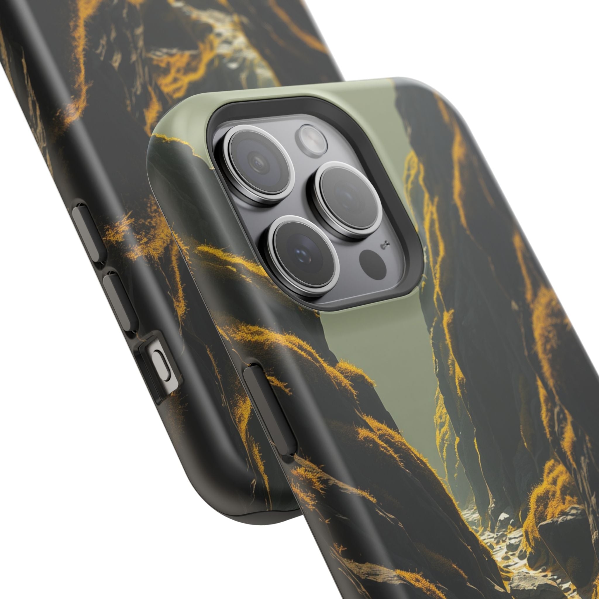 iPhone Moss Covered Rocks Enchanted Art Slim Everyday iPhone 14 · iPhone Case
