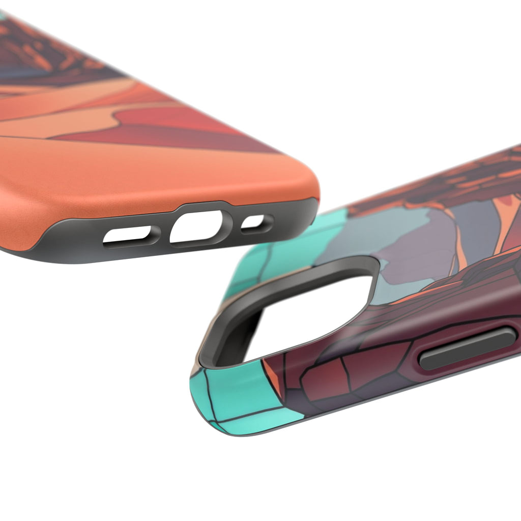 iPhone Desert Dunes Stained Glass Bold Modern Everyday Snap Case · iPhone Case