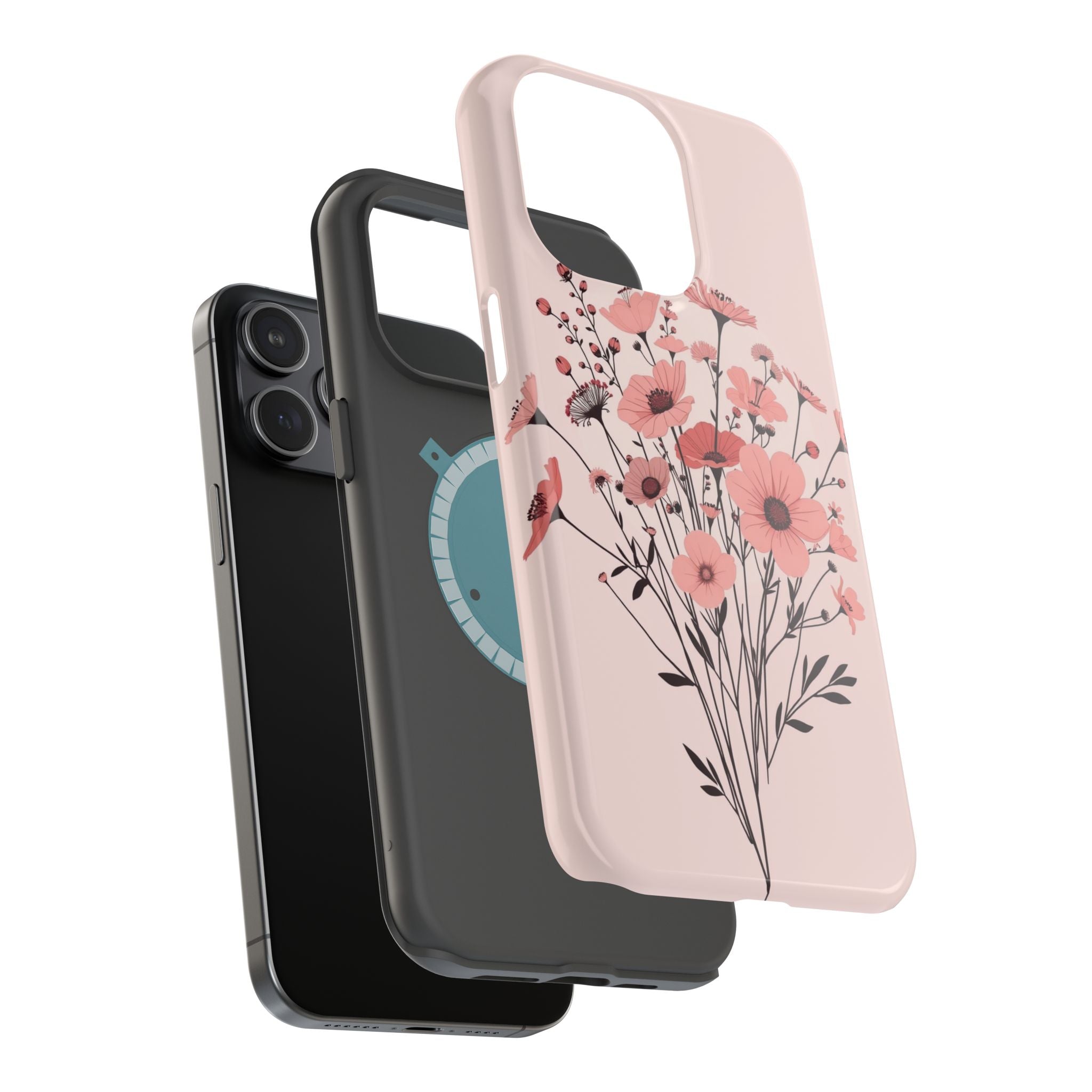 iPhone Wildflower Bunch Bold Art Modern Everyday Snap Case Galaxy · iPhone Case