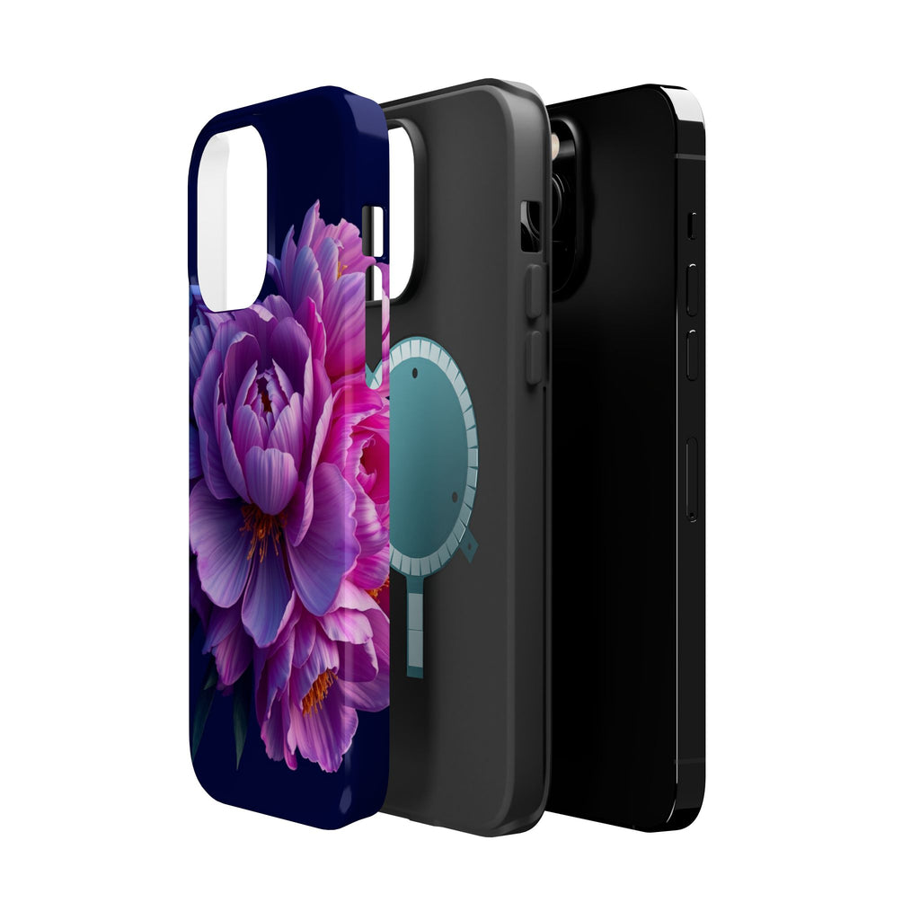 iPhone Peony Bouquet 3D Digital Slim Everyday Designer Case · iPhone Case