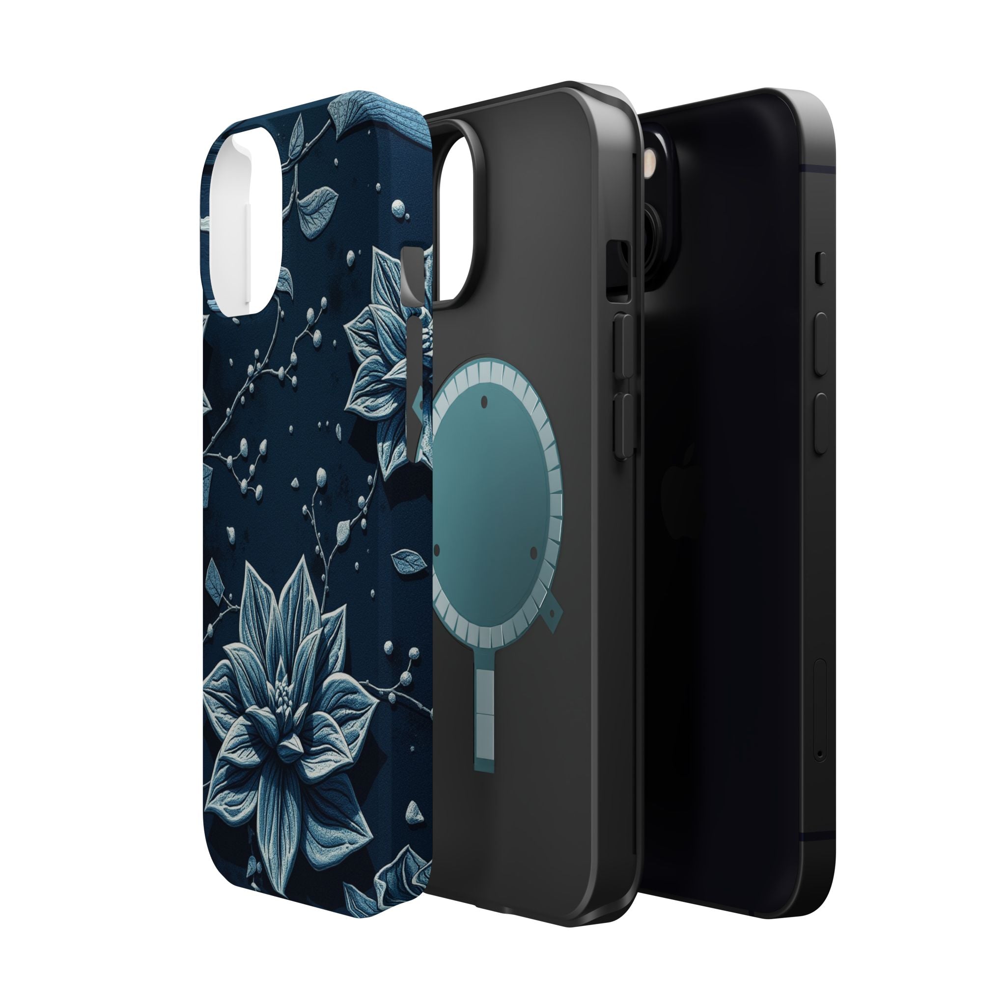 iPhone Floral Terrazzo Bold Art Slim Everyday Designer Case Galaxy · iPhone Case
