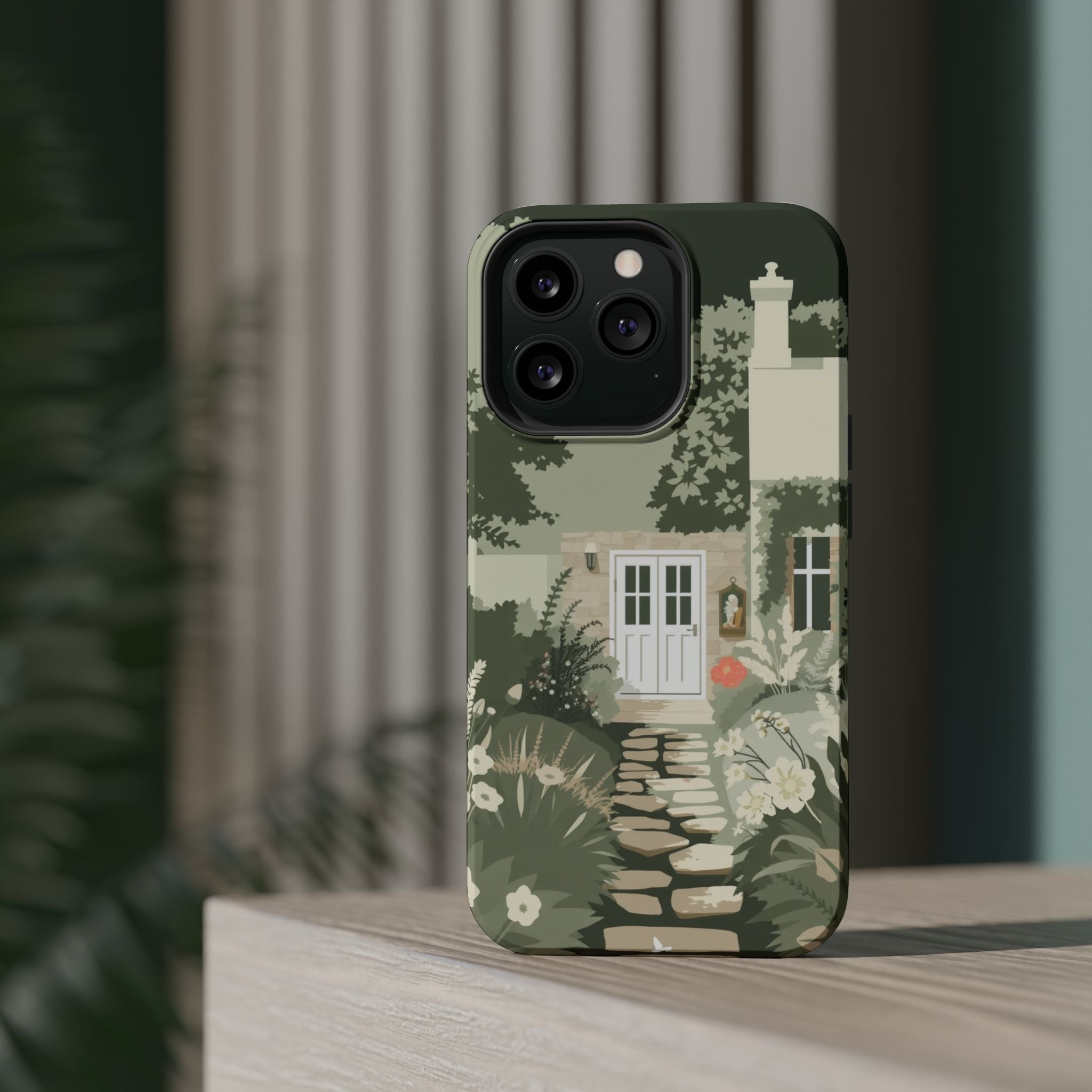 iPhone Cottage Garden Abstract Geometric Slim Everyday iPhone Designer · iPhone