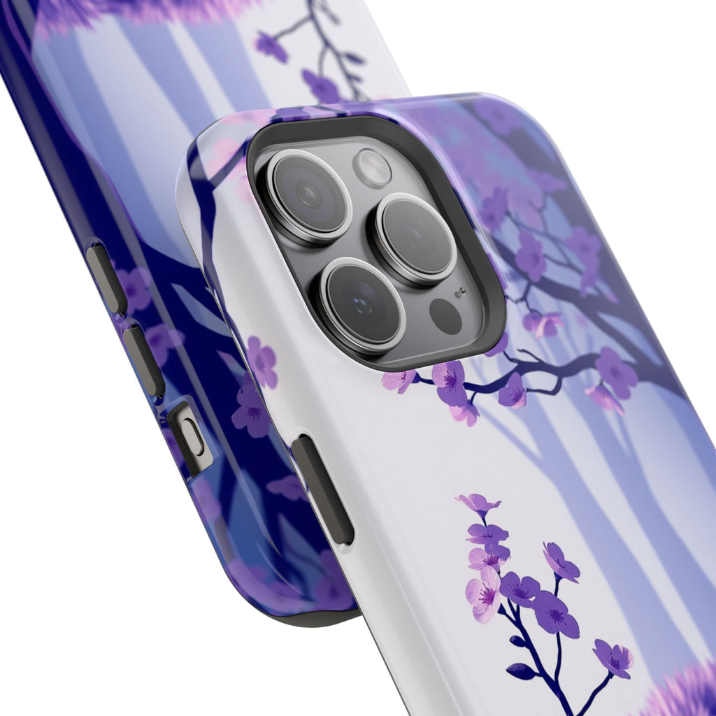 iPhone Blossom Trail Paper Cut Art Bold Modern Everyday Snap Case · iPhone Case