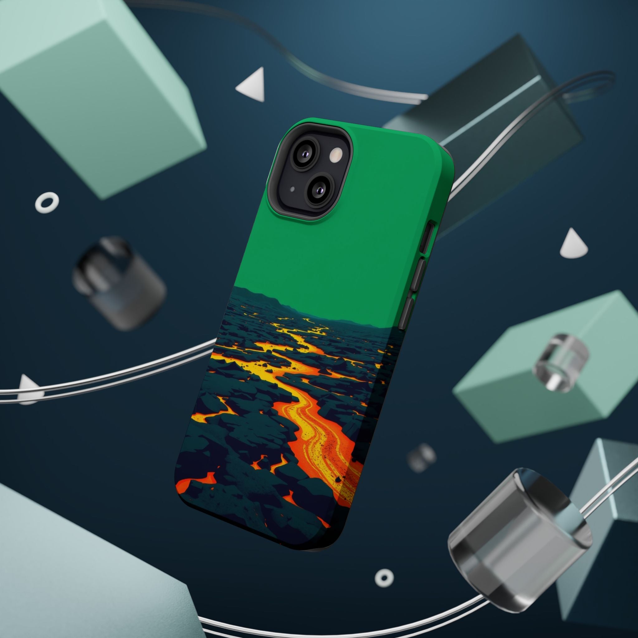 iPhone Lava Field Dreamy Design Slim Everyday Designer Case · iPhone Case