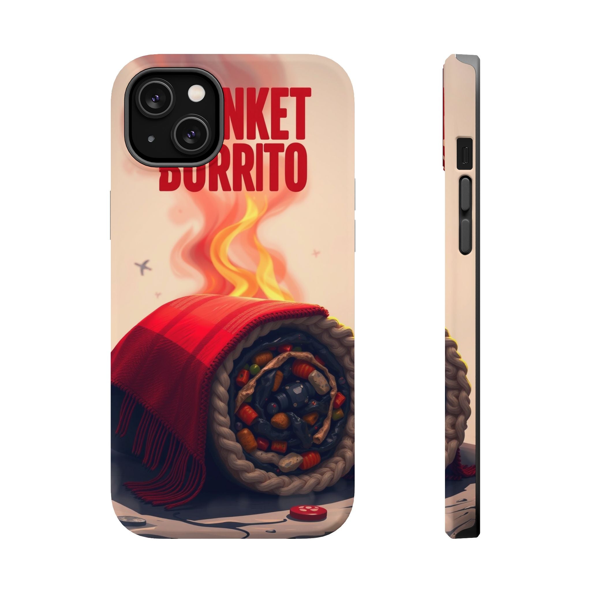 iPhone Serene Blanket Burrito Design Slim Everyday Designer Case · iPhone Case