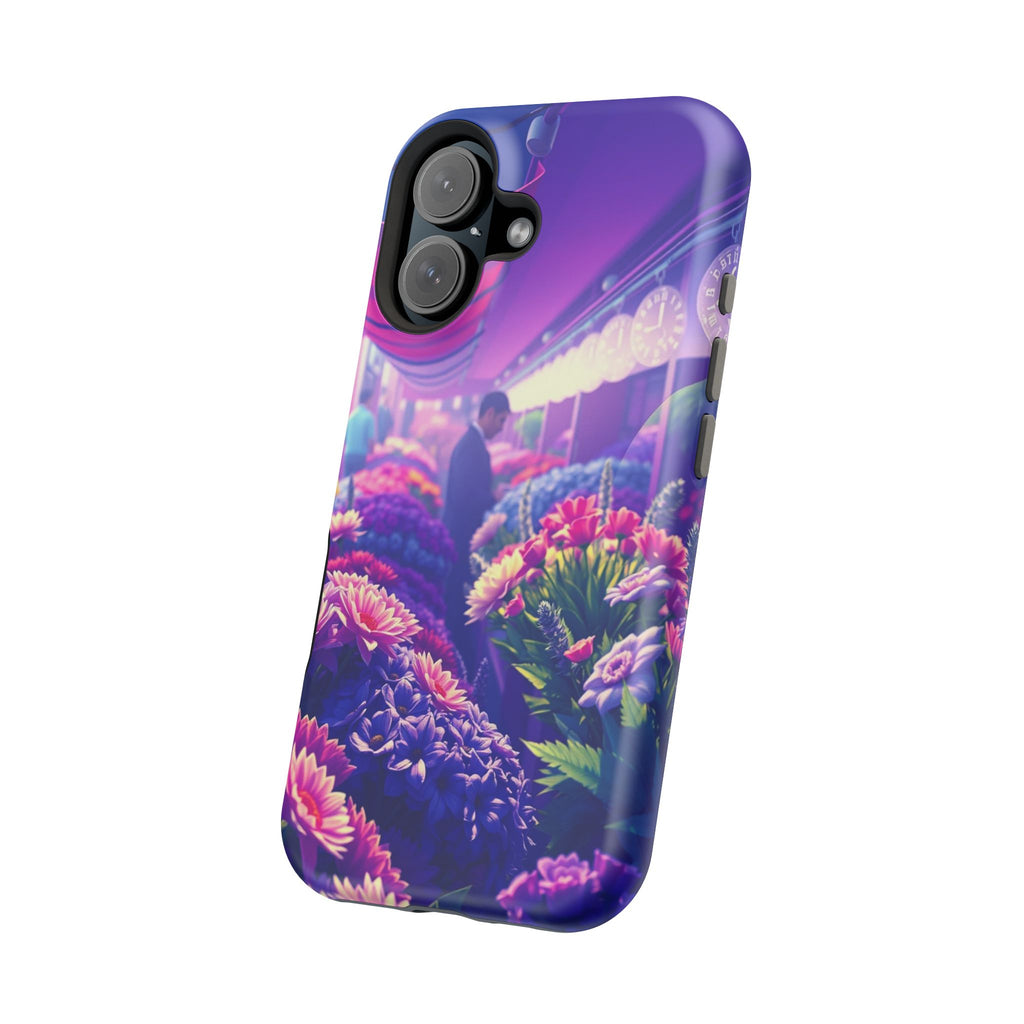 iPhone Flower Market Enchanted Art Bold Modern Everyday Snap Case · iPhone Case
