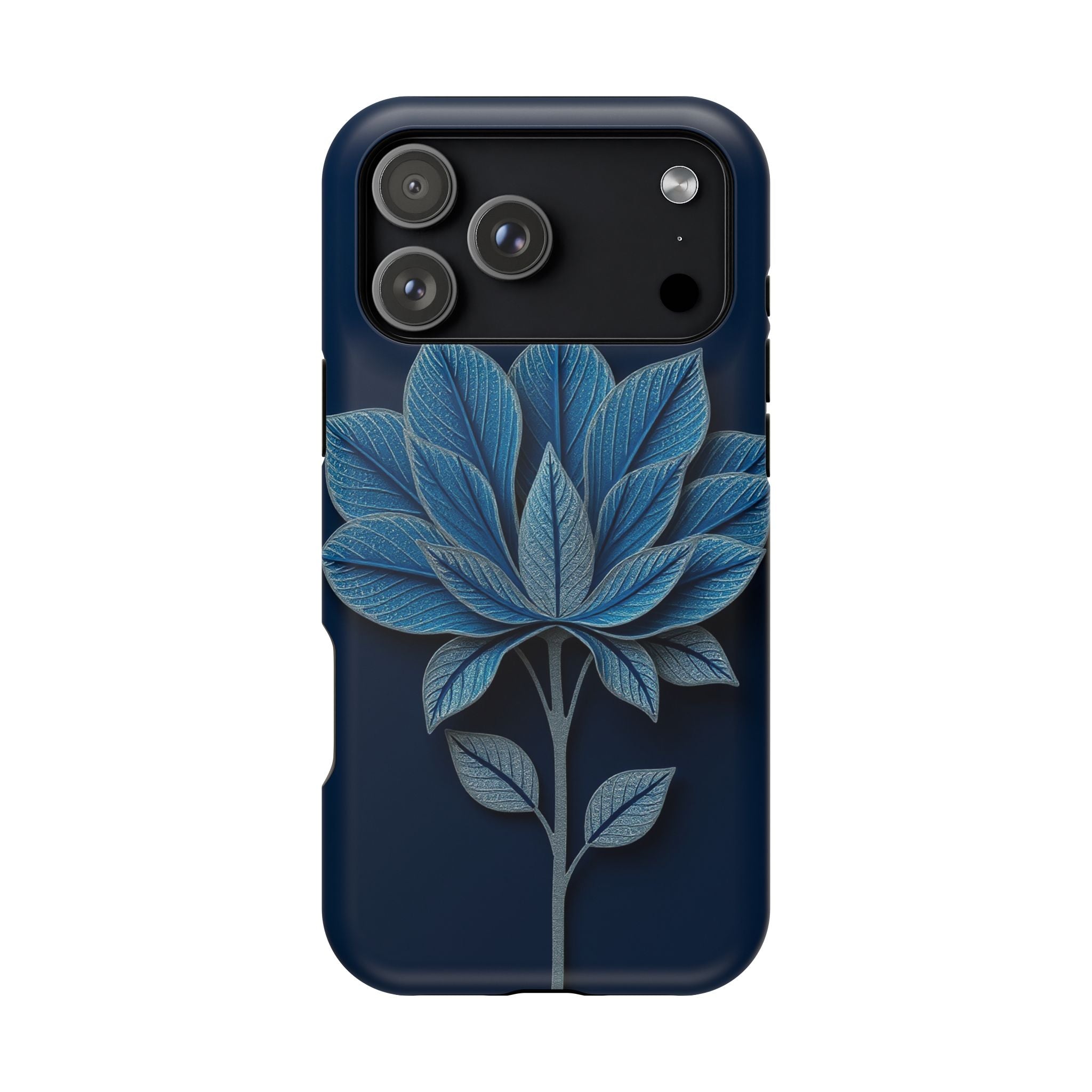 iPhone Night Bloomer Paper Cut Art Bold Modern Everyday Snap Case · iPhone Case