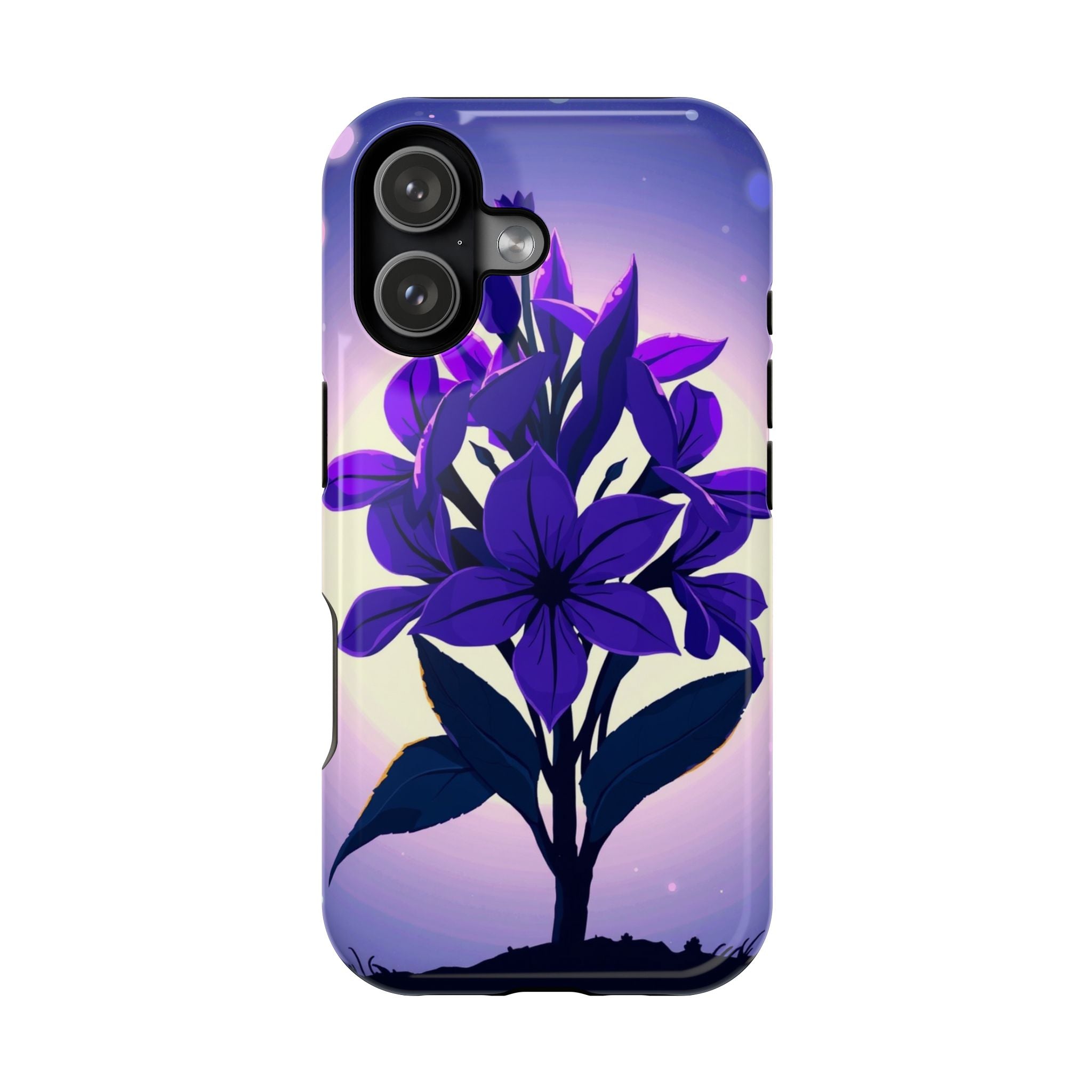 iPhone Floral Crown Mystic Art 13 Bold Modern Everyday Snap Case · iPhone Case