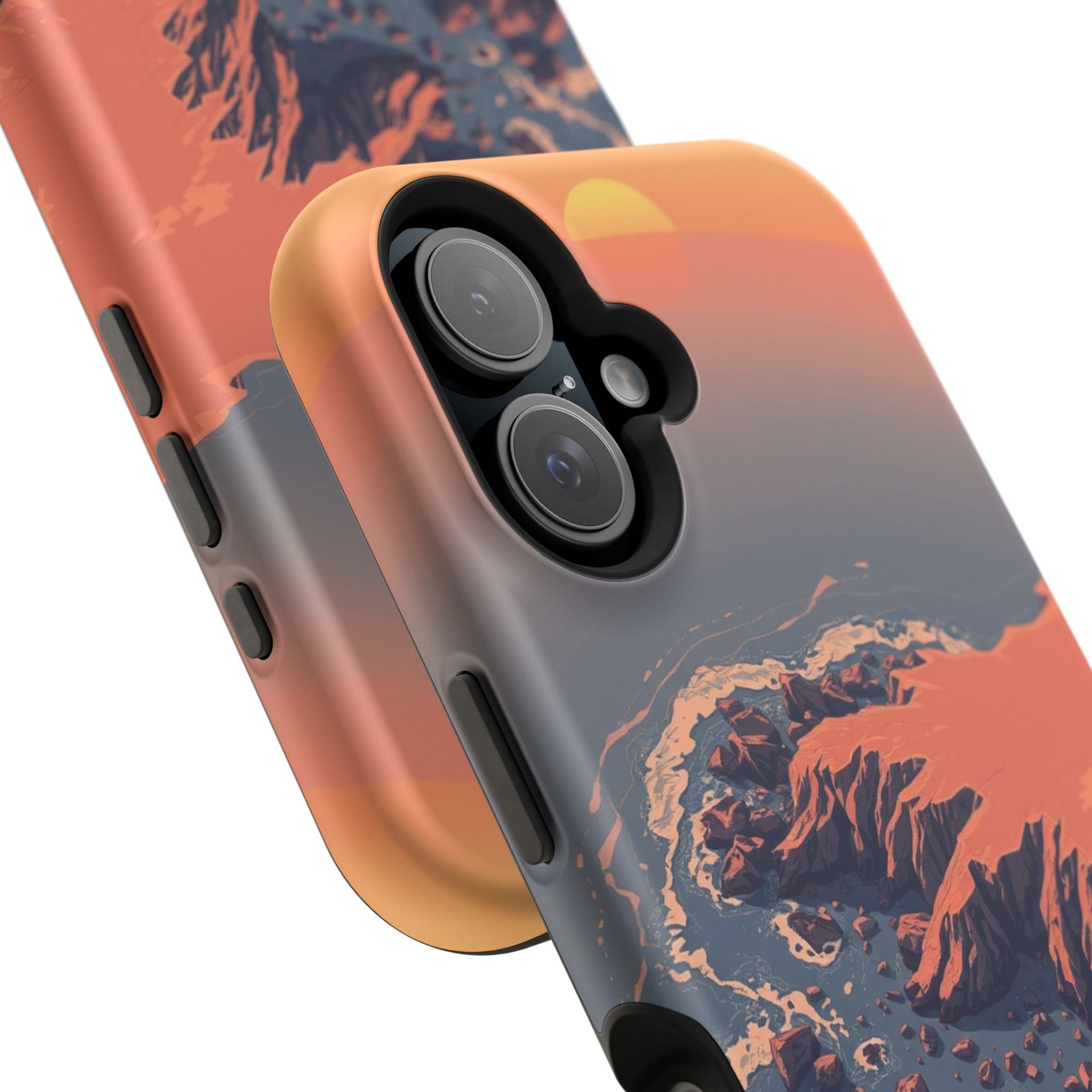 iPhone Earthy Shoreline Aerial Design Slim Everyday iPhone 19 Designer · iPhone
