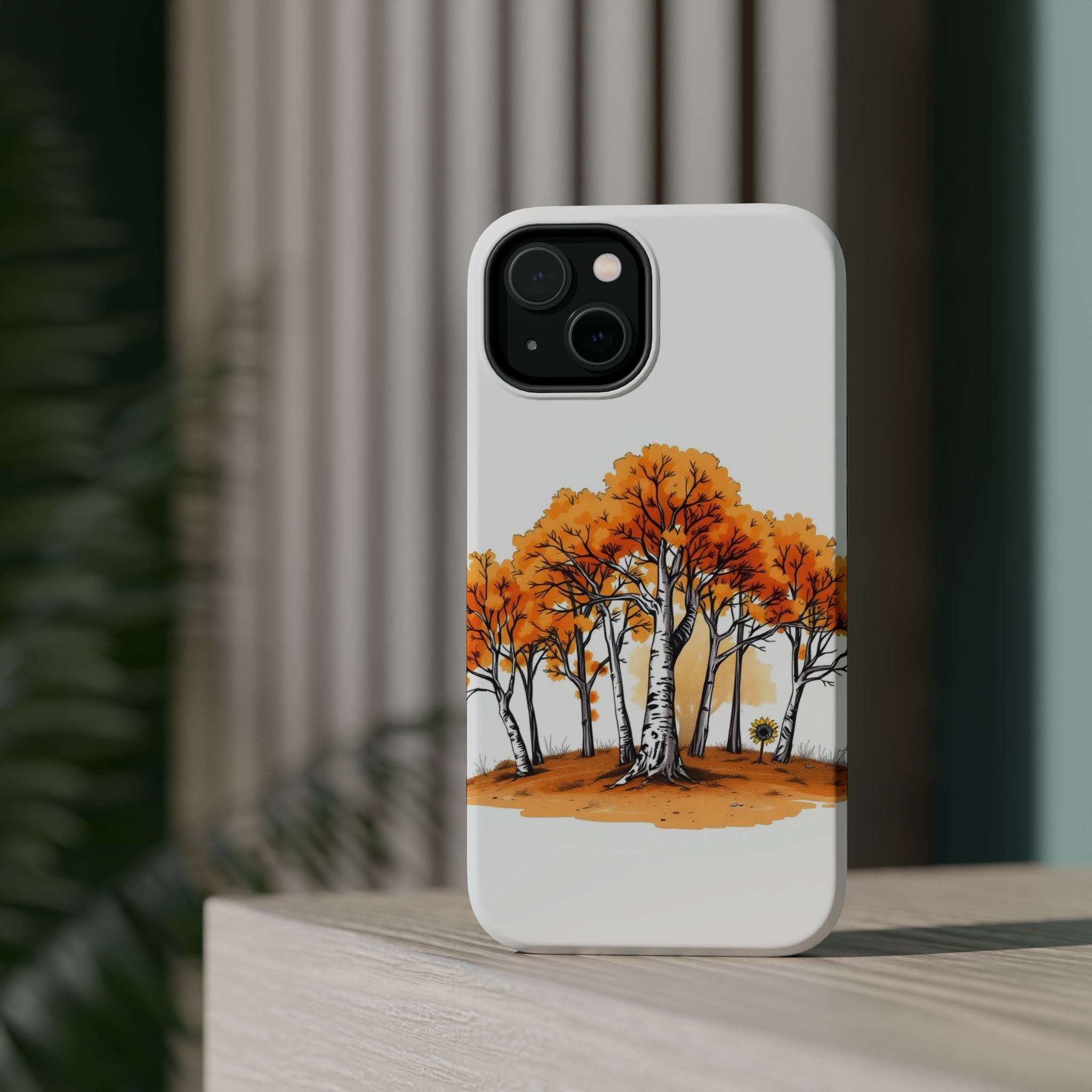 iPhone Dreamy Birch Grove Design Bold Modern Everyday Snap Case · iPhone Case