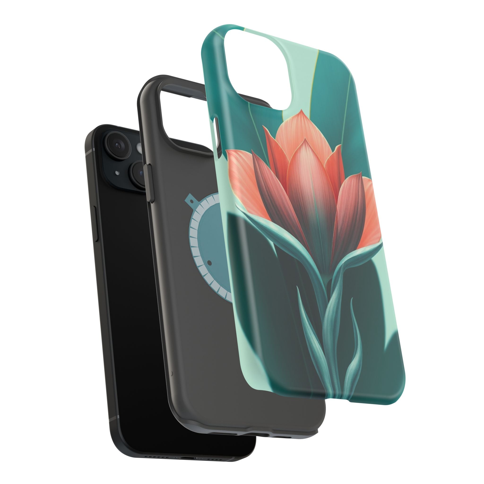 iPhone Dreamy Botanical Illustration Design Soft iPhone 14 Finish · iPhone Case