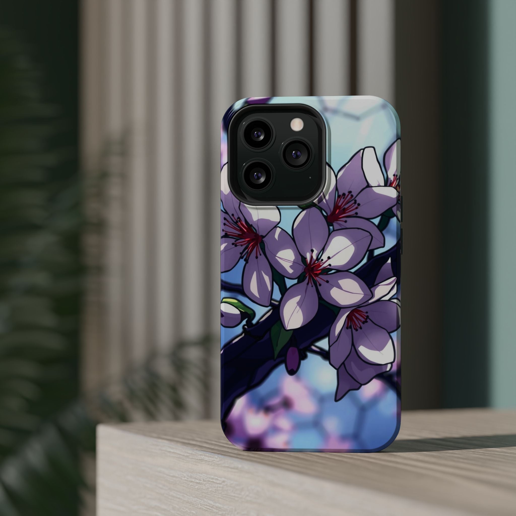 iPhone Dreamy Cherry Blossom Design Slim Everyday Designer Case · iPhone Case