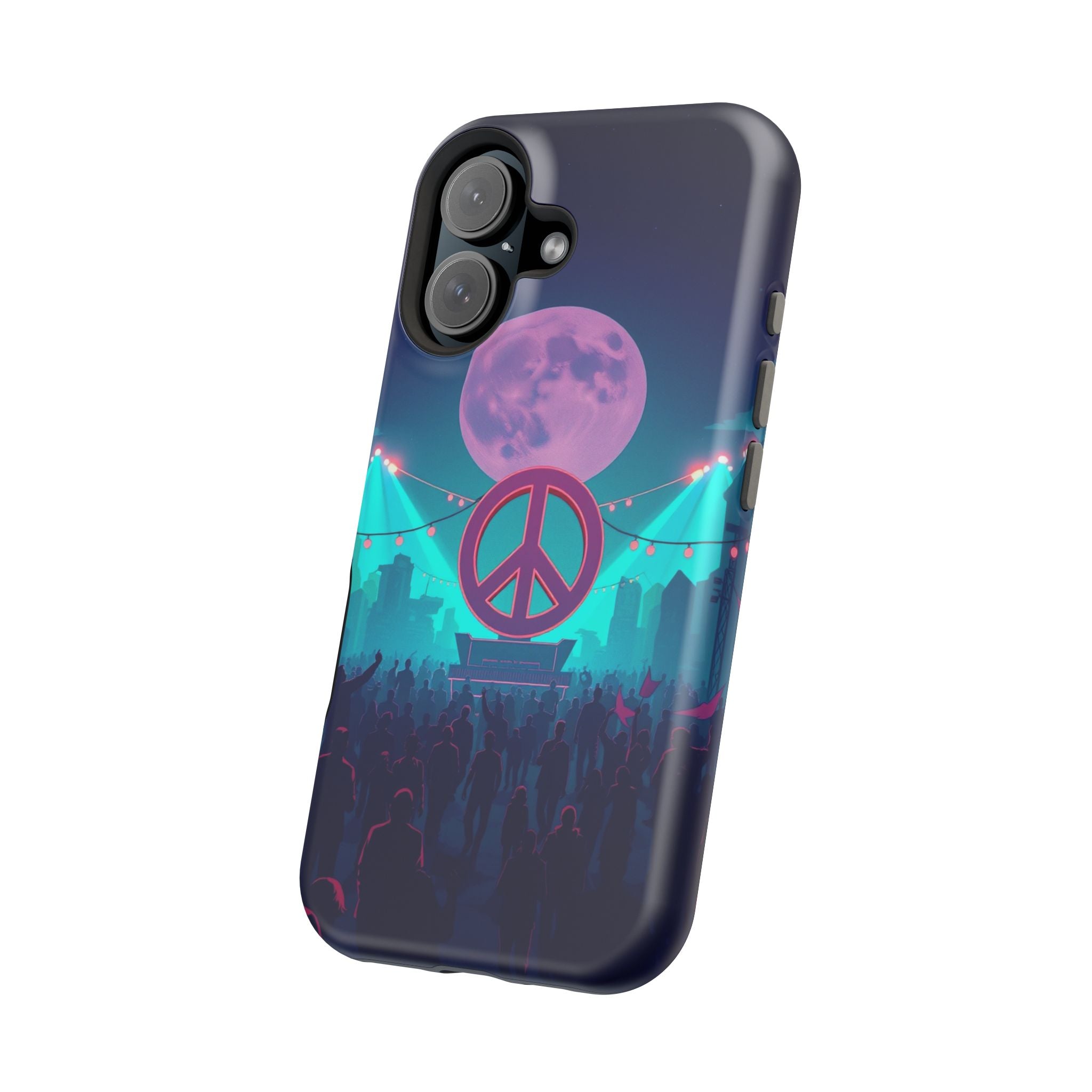 iPhone Woodstock Peace Mystic Art Bold Modern Everyday Snap Case · iPhone Case