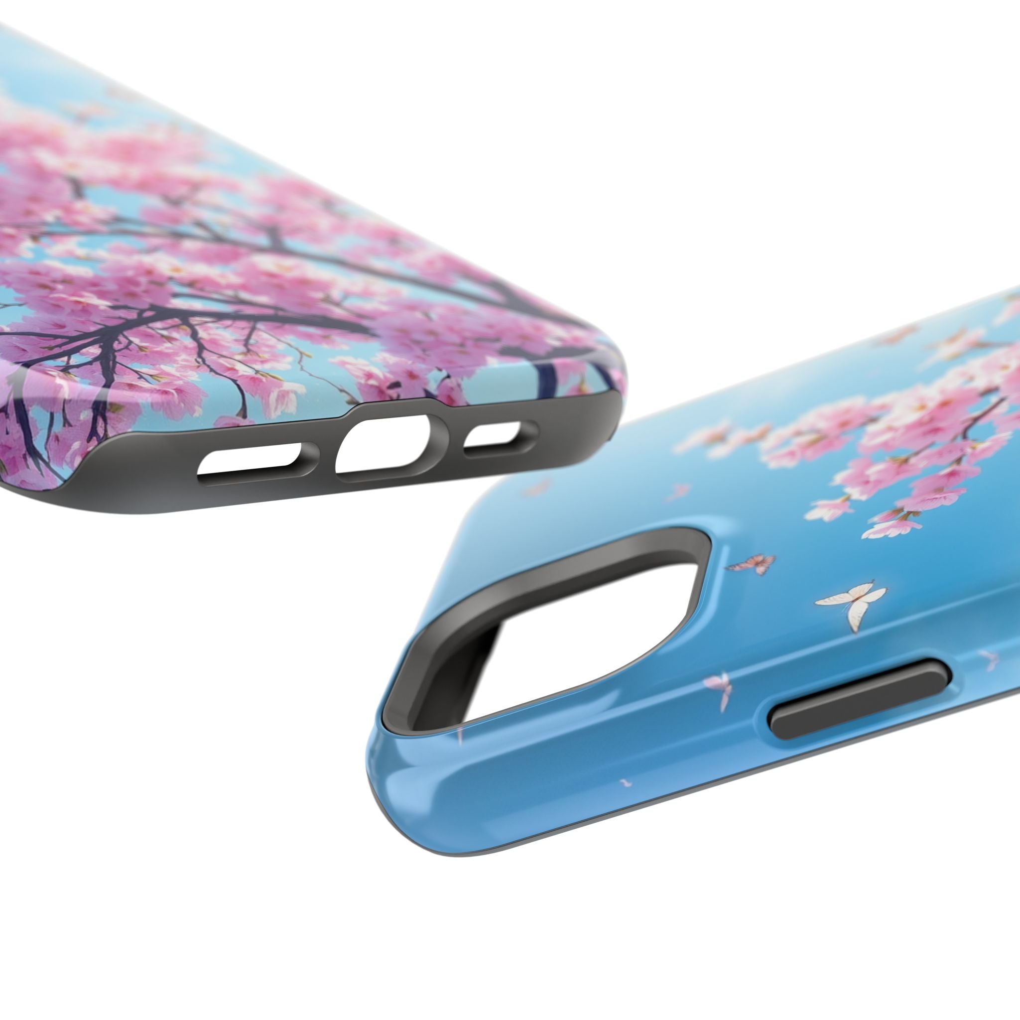 iPhone Cherry Blossom Floral Slim Everyday Designer Case · iPhone Case