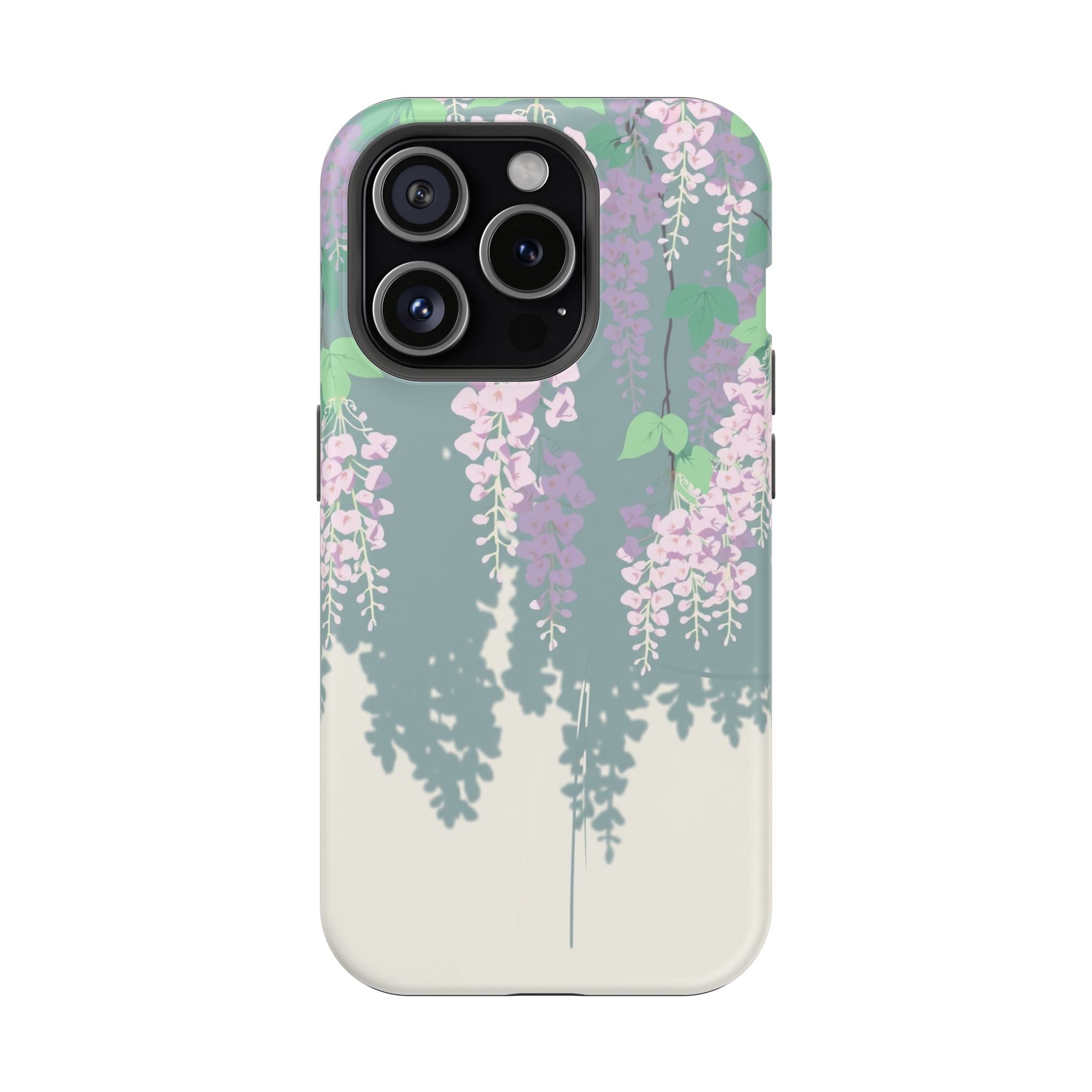 iPhone Dreamy Wisteria Cascade Design Slim Everyday Designer Case · iPhone Case